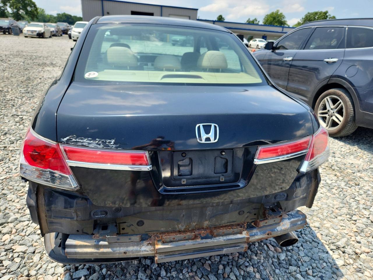 2012 Honda Accord Lx Black vin: 1HGCP2F38CA168510