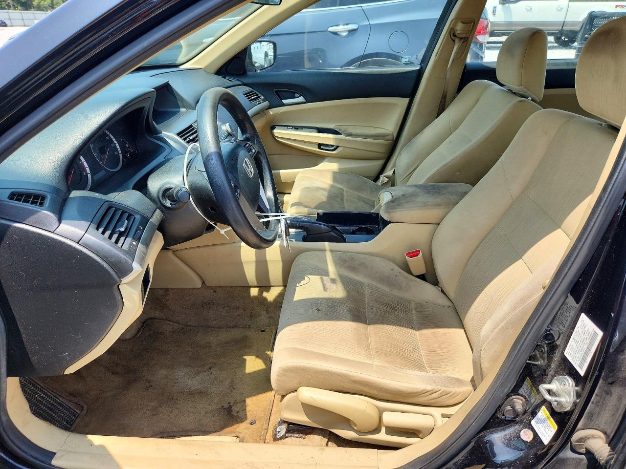 2012 Honda Accord Lx Black vin: 1HGCP2F38CA168510