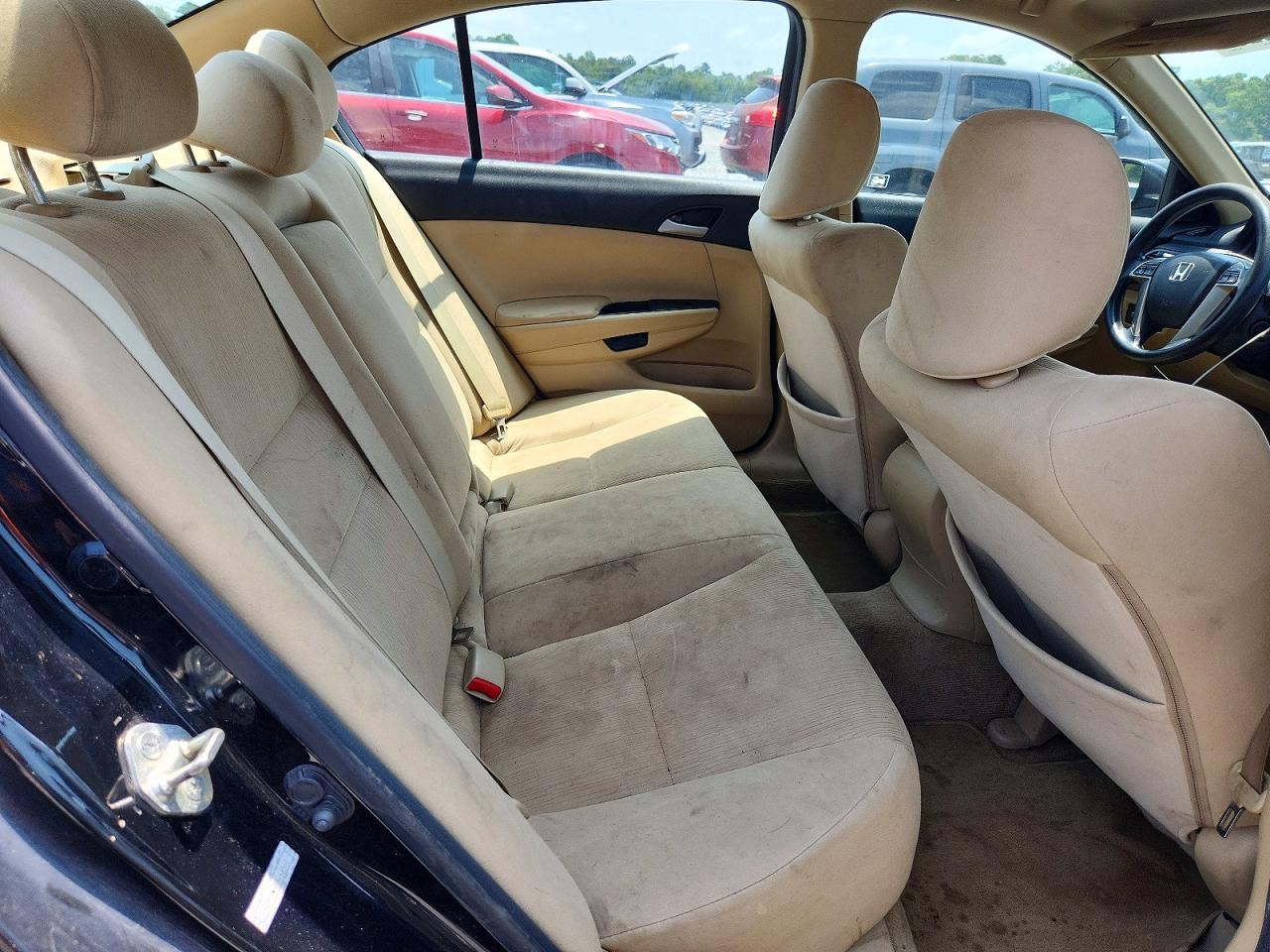 2012 Honda Accord Lx Black vin: 1HGCP2F38CA168510