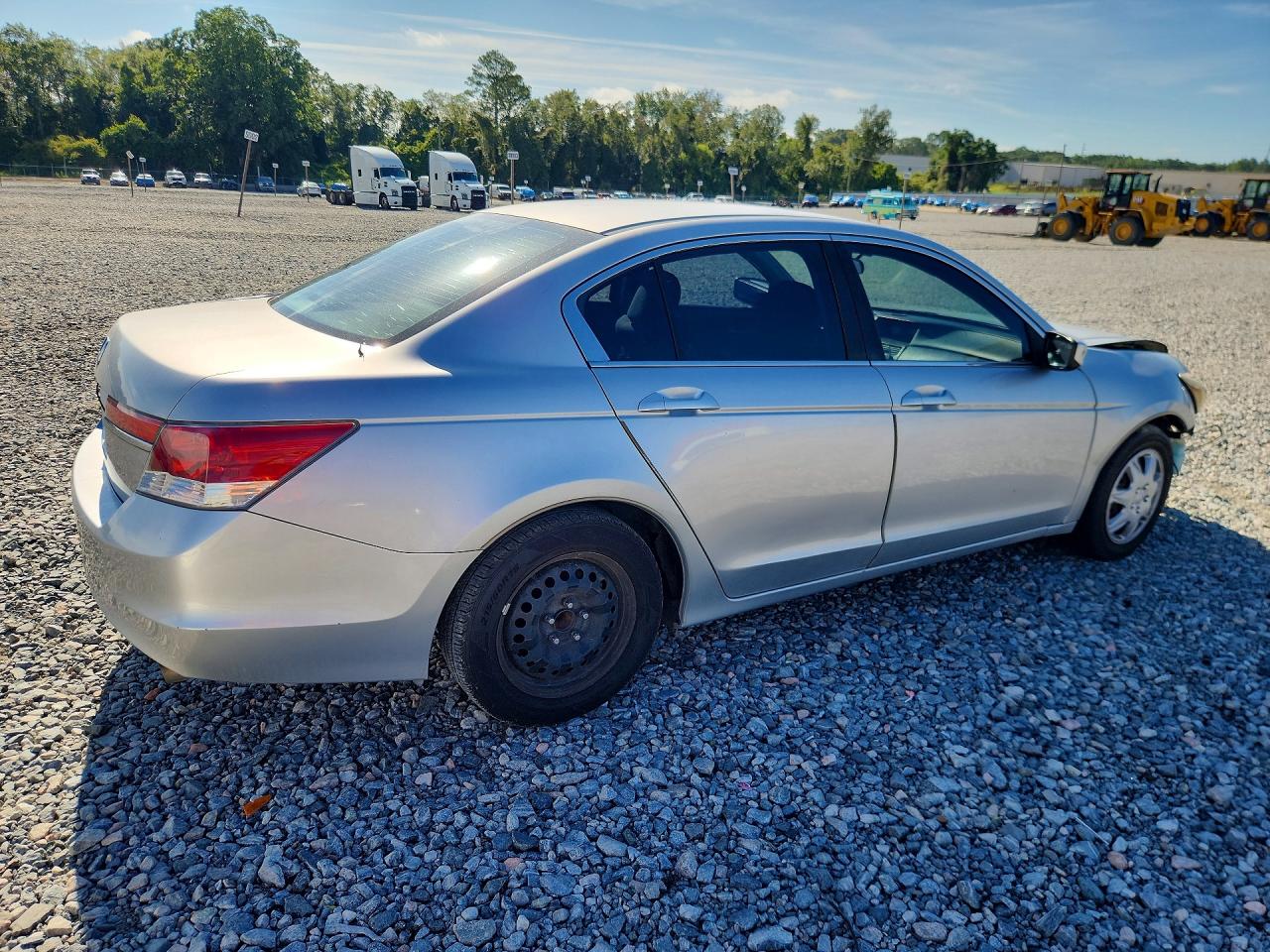 2012 Honda Accord Lx Silver vin: 1HGCP2F38CA170774