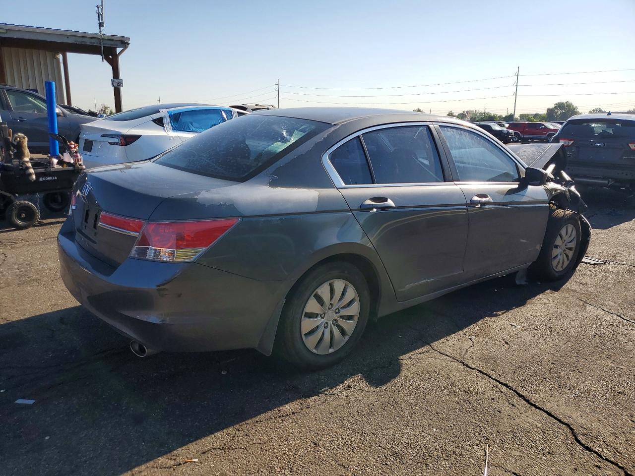 2012 Honda Accord Lx Gray vin: 1HGCP2F38CA176364