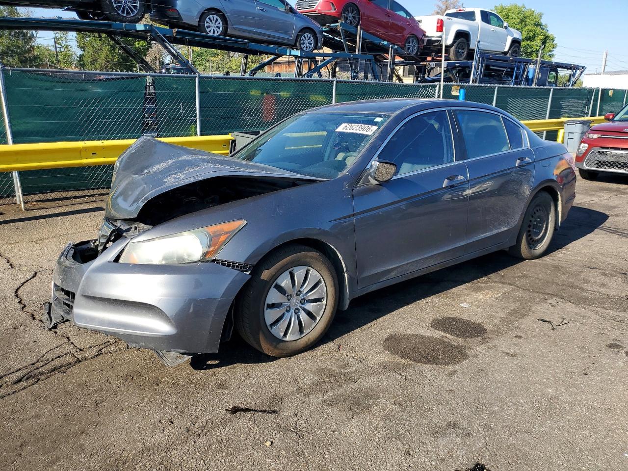 2012 Honda Accord Lx Gray vin: 1HGCP2F38CA176364