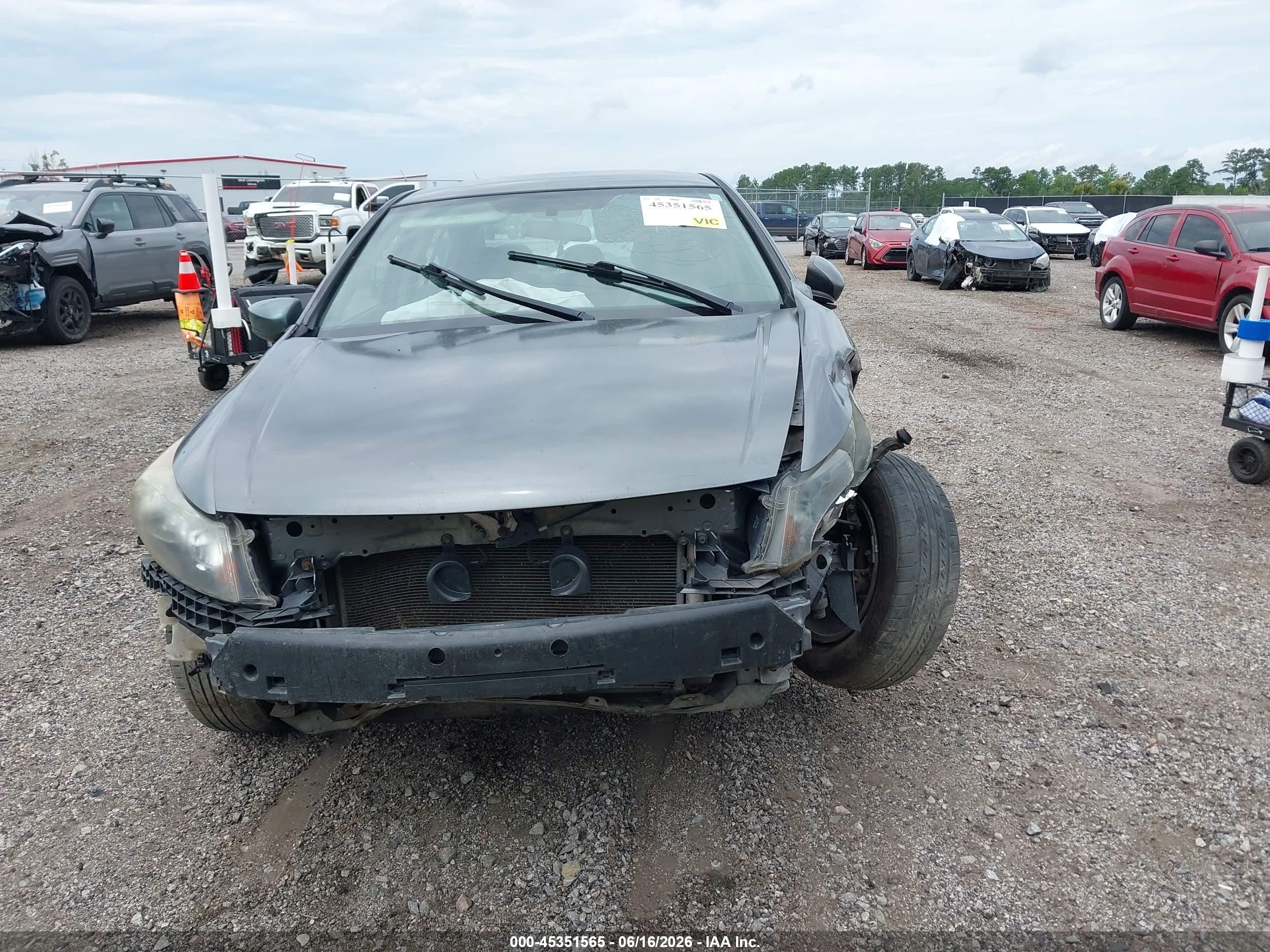 2012 Honda Accord 2.4 Lx Gray vin: 1HGCP2F38CA184593
