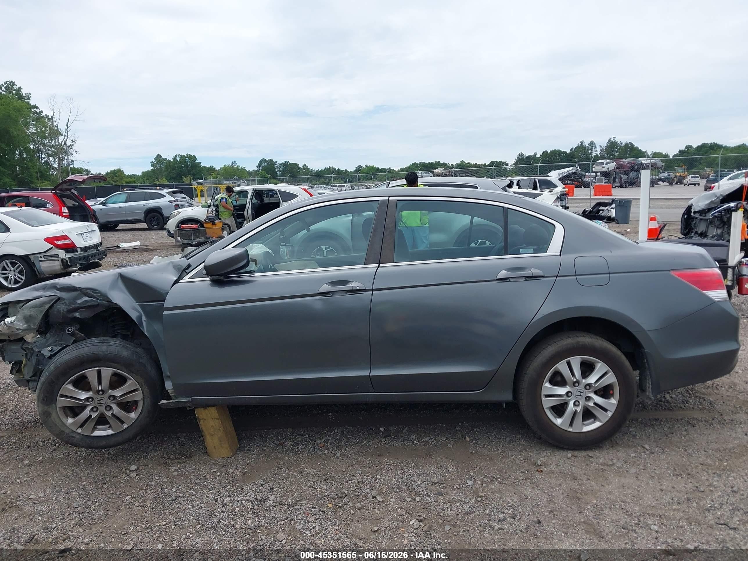 2012 Honda Accord 2.4 Lx Gray vin: 1HGCP2F38CA184593