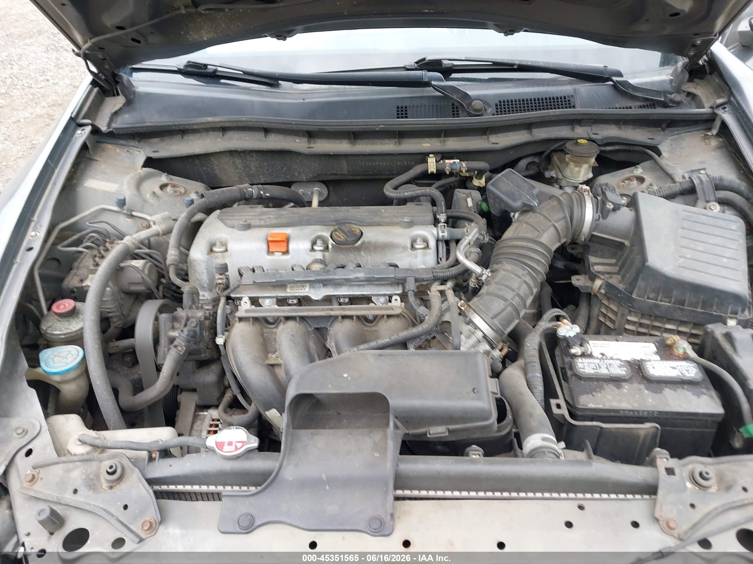 2012 Honda Accord 2.4 Lx Gray vin: 1HGCP2F38CA184593