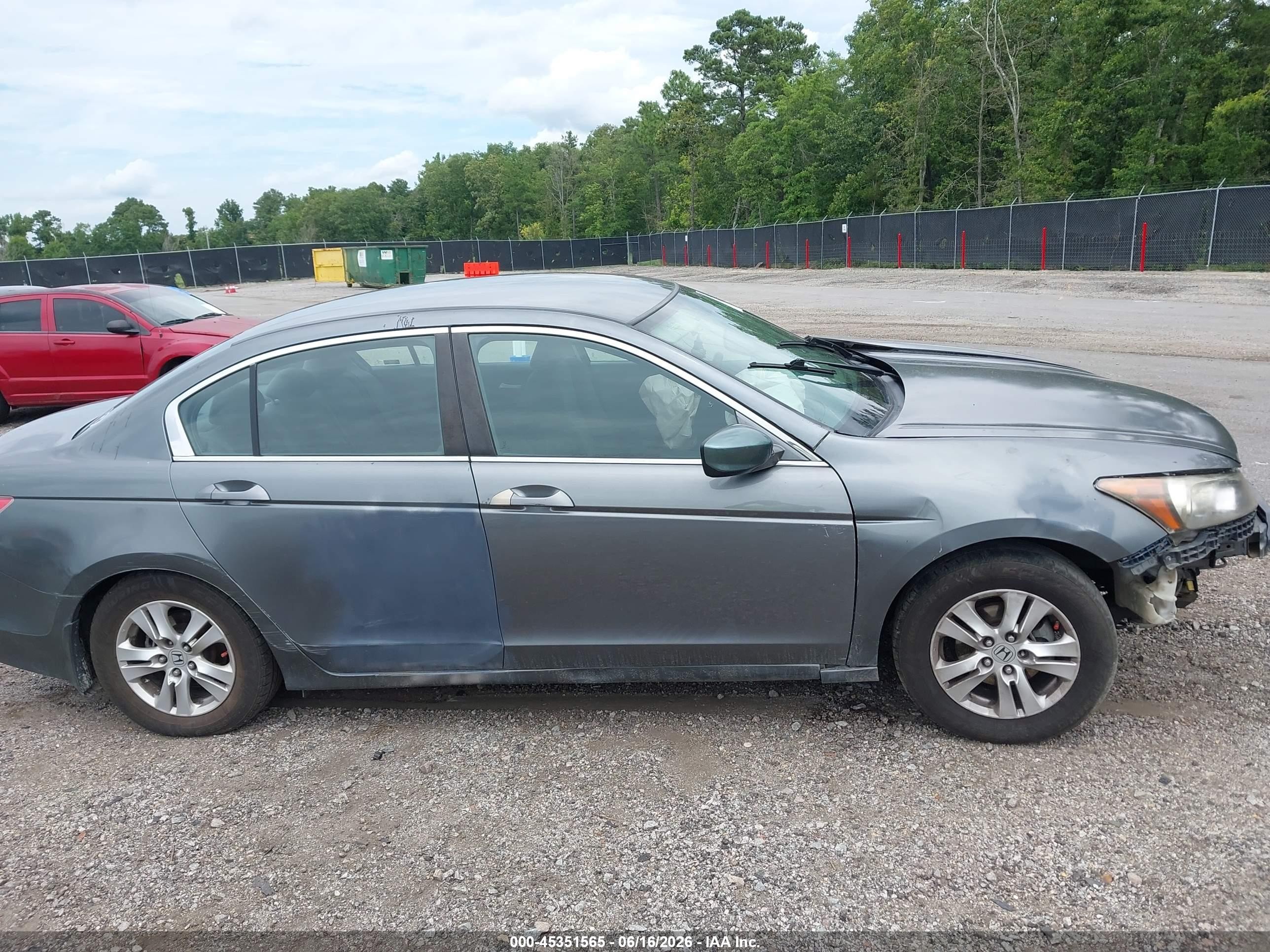 2012 Honda Accord 2.4 Lx Gray vin: 1HGCP2F38CA184593