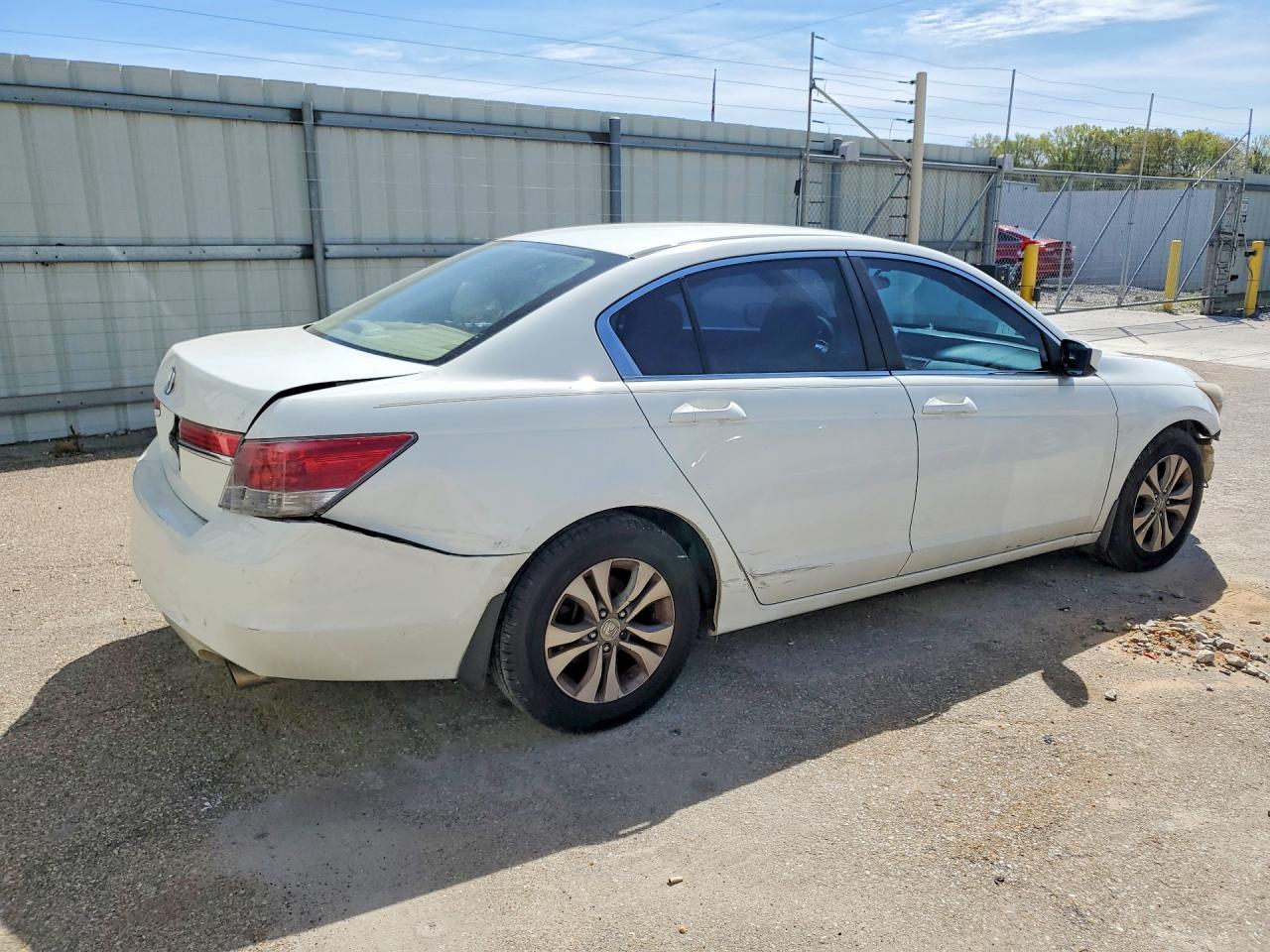 2012 Honda Accord Lx White vin: 1HGCP2F38CA214899