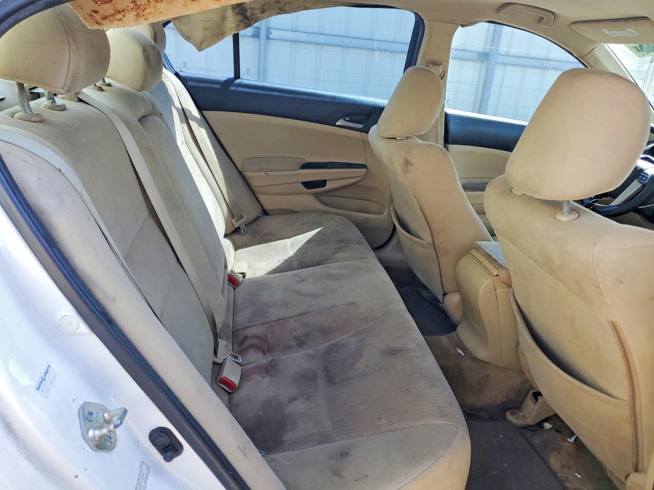 2012 Honda Accord Lx White vin: 1HGCP2F38CA214899