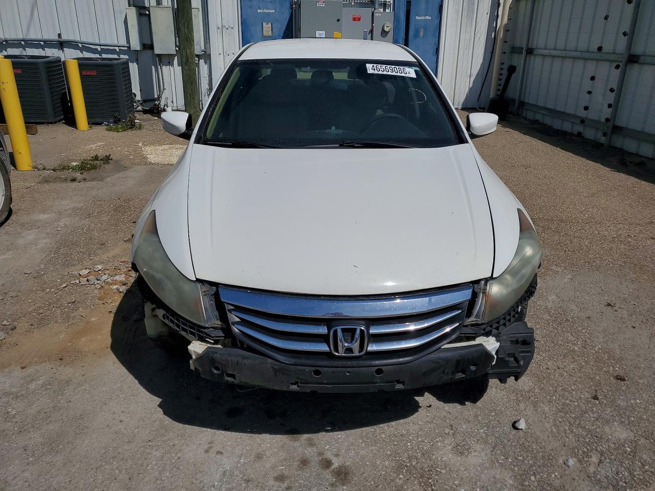 2012 Honda Accord Lx White vin: 1HGCP2F38CA214899