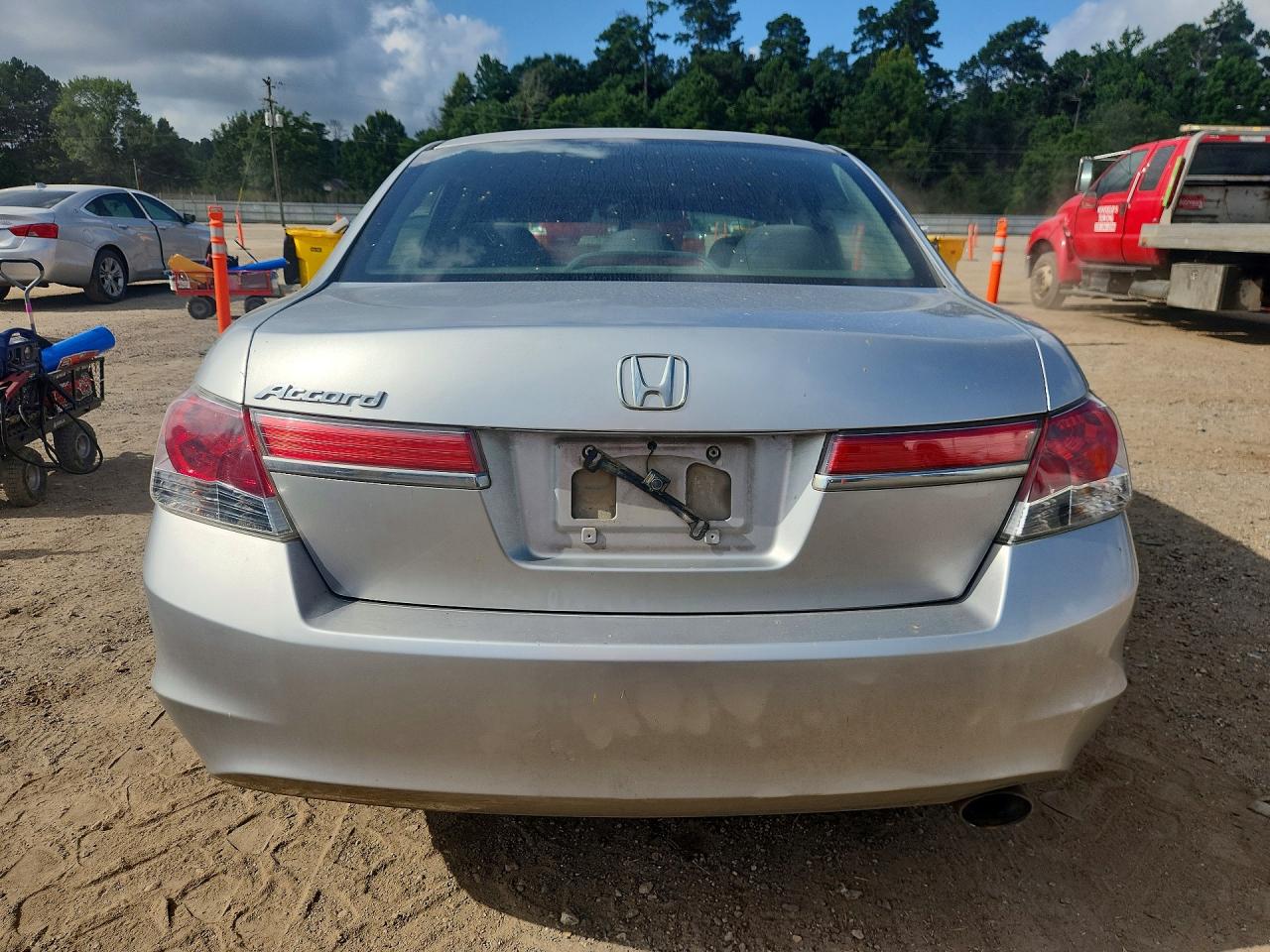 2012 Honda Accord Lx Silver vin: 1HGCP2F38CA226714