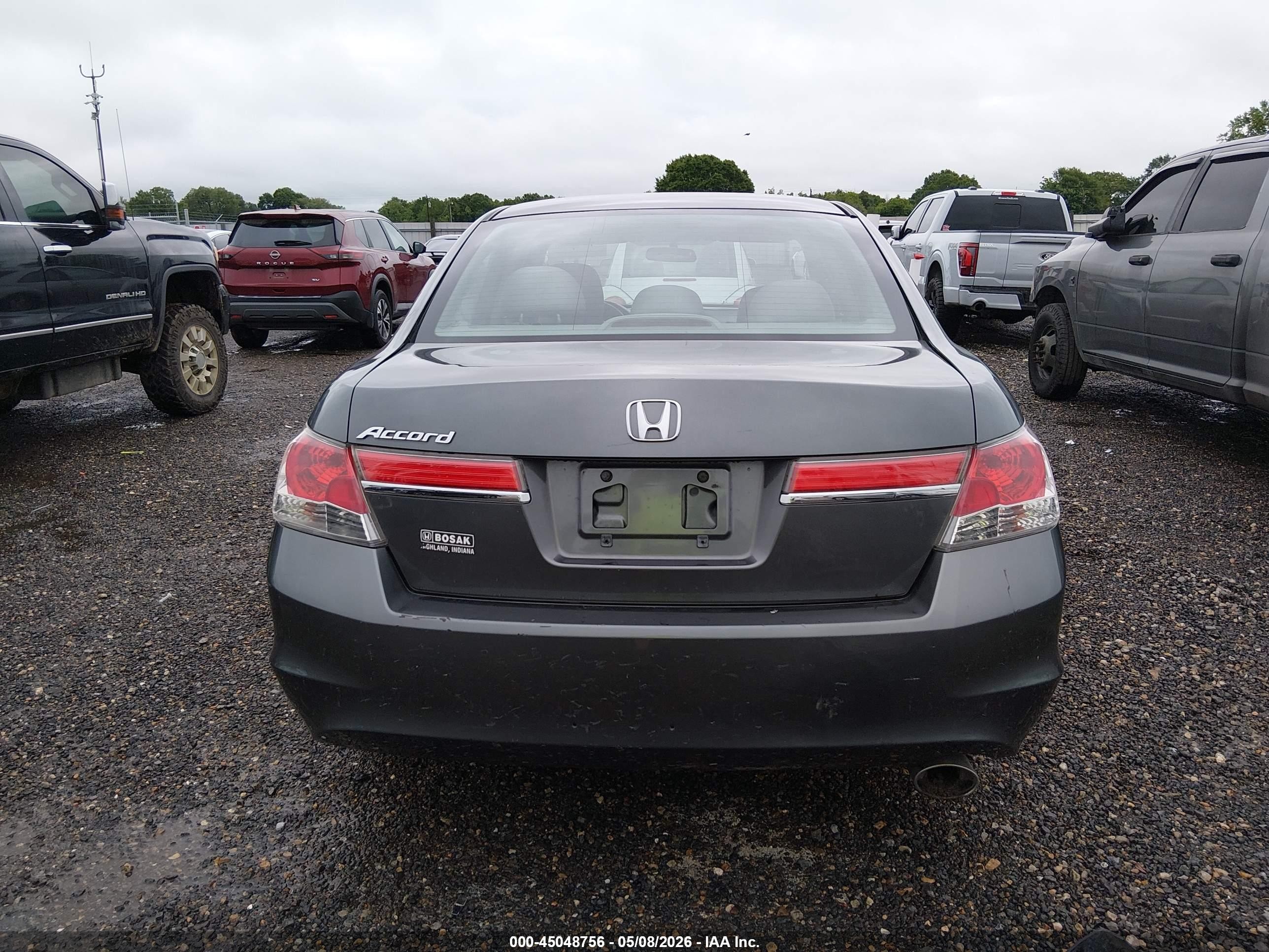 2012 Honda Accord 2.4 Lx Gray vin: 1HGCP2F38CA238121