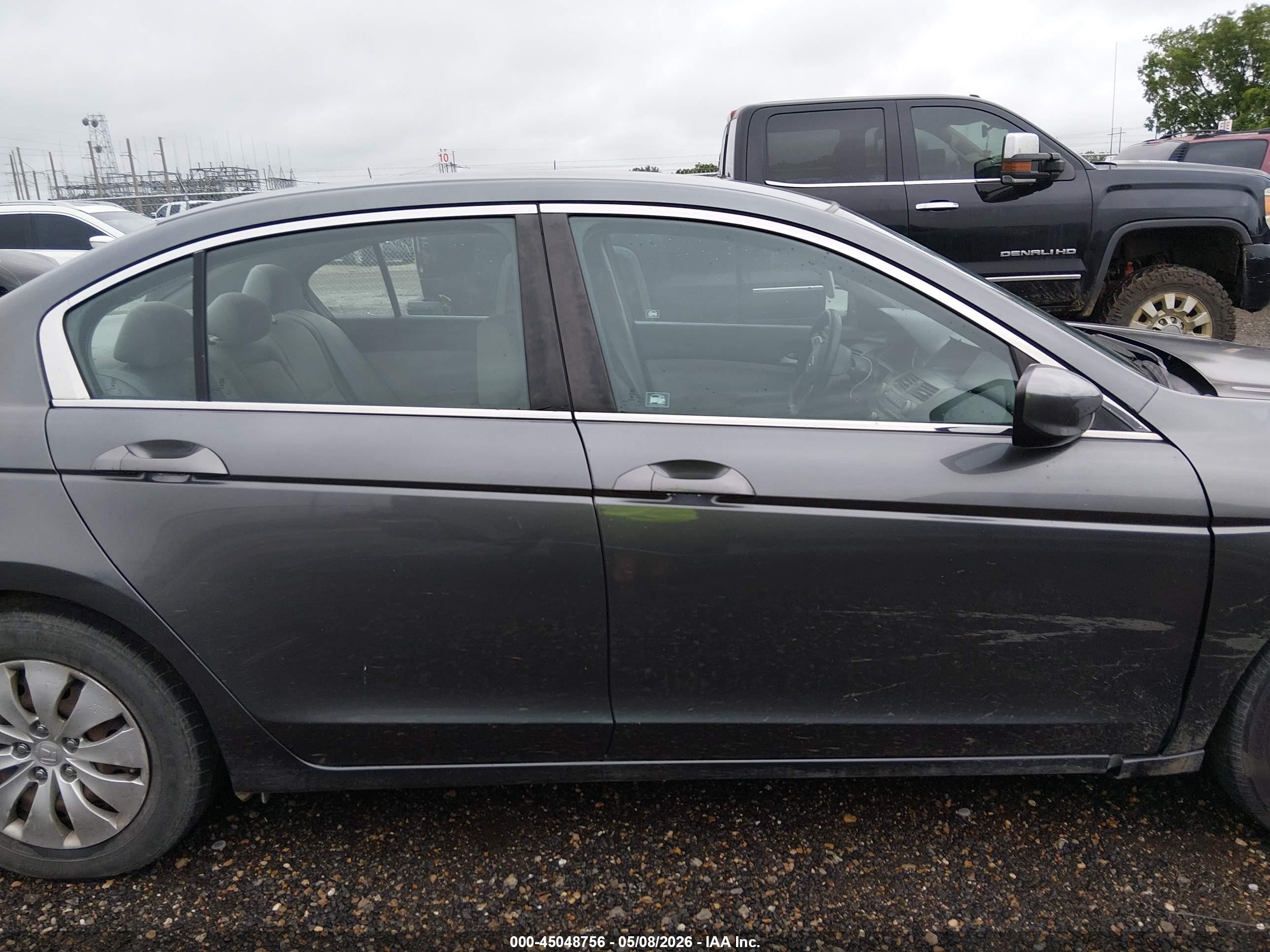 2012 Honda Accord 2.4 Lx Gray vin: 1HGCP2F38CA238121