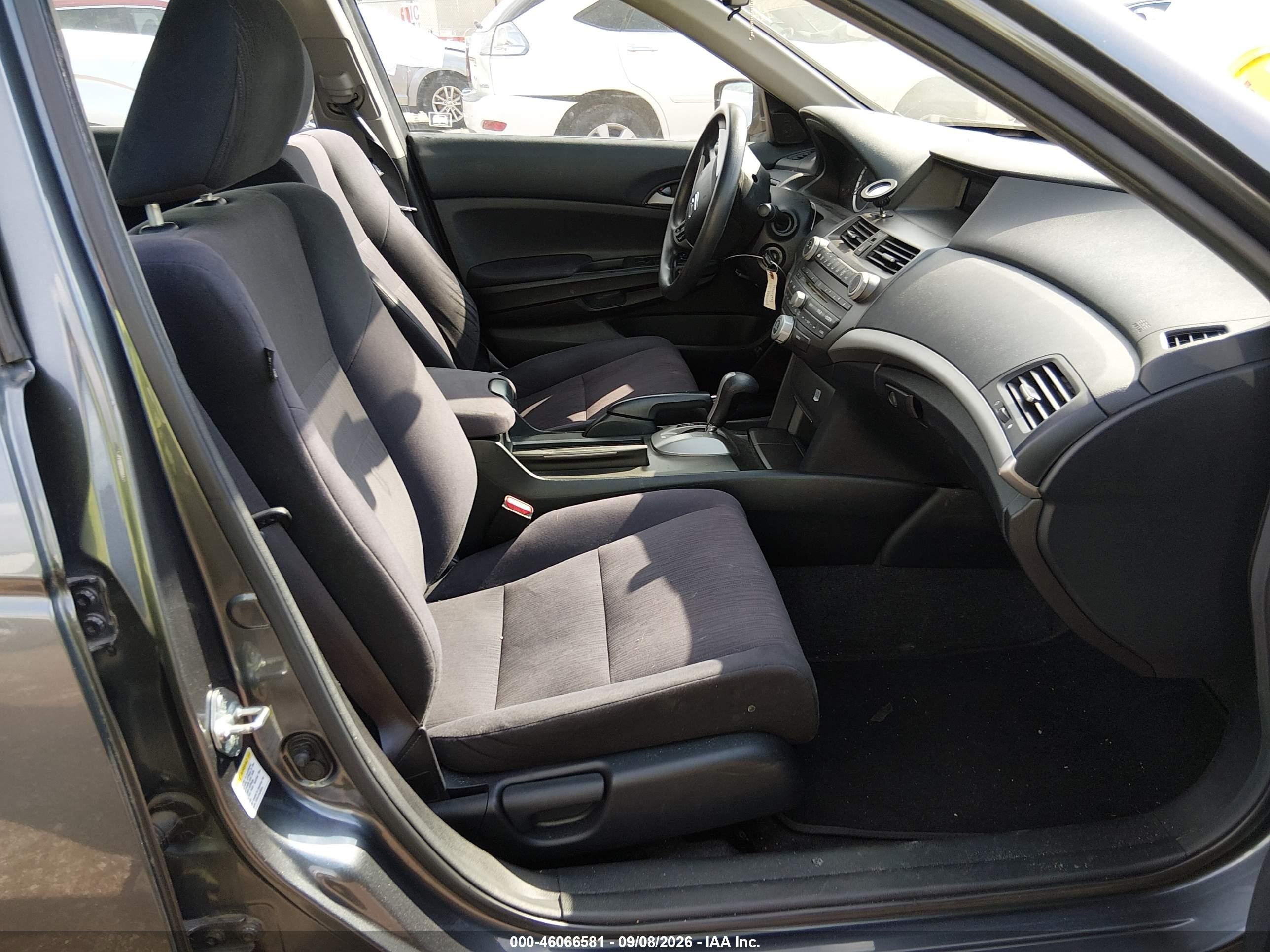 2012 Honda Accord 2.4 Lx Gray vin: 1HGCP2F38CA239186