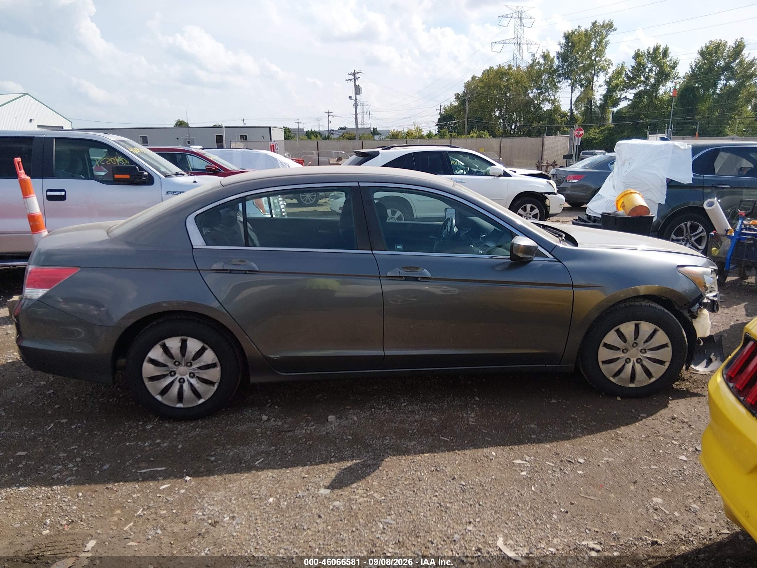 2012 Honda Accord 2.4 Lx Gray vin: 1HGCP2F38CA239186