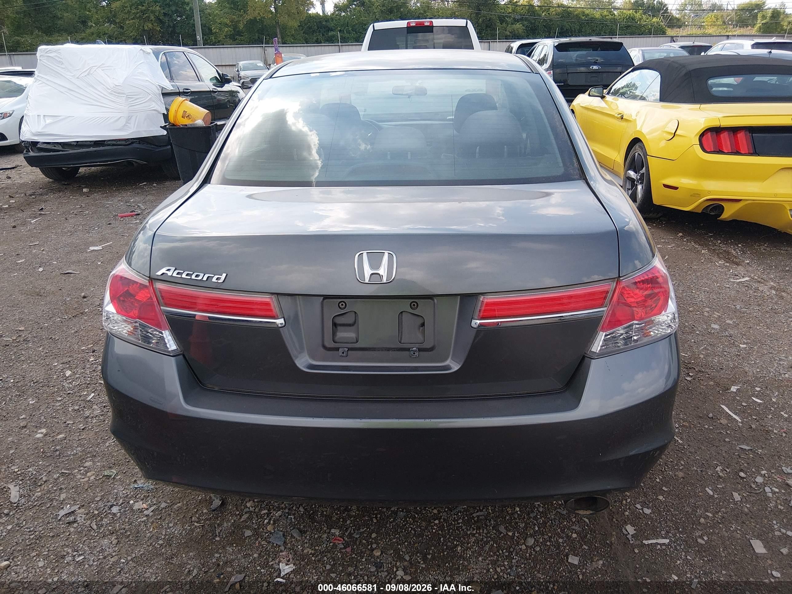 2012 Honda Accord 2.4 Lx Gray vin: 1HGCP2F38CA239186