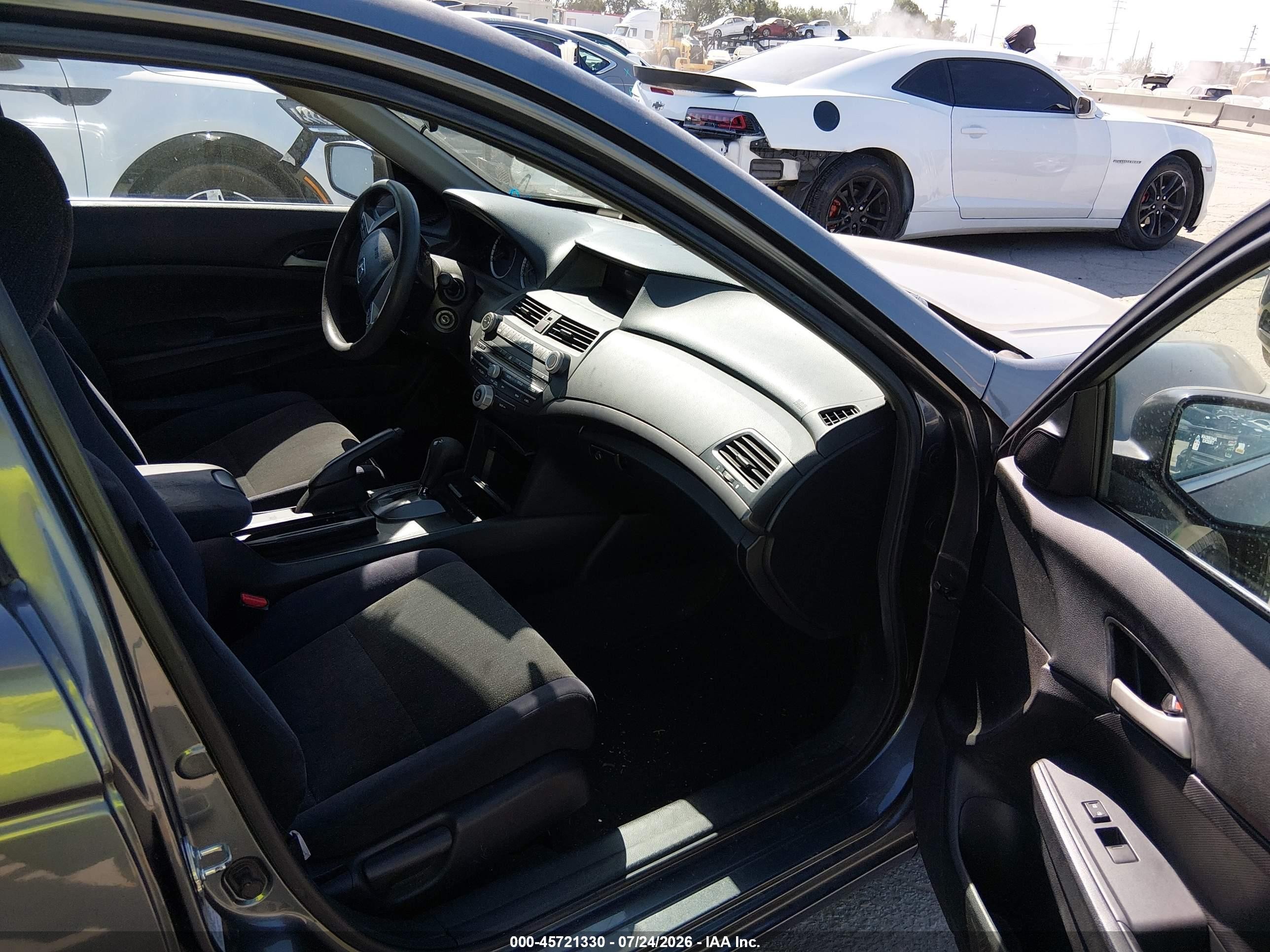 2010 Honda Accord 2.4 Lx Gray vin: 1HGCP2F39AA046607