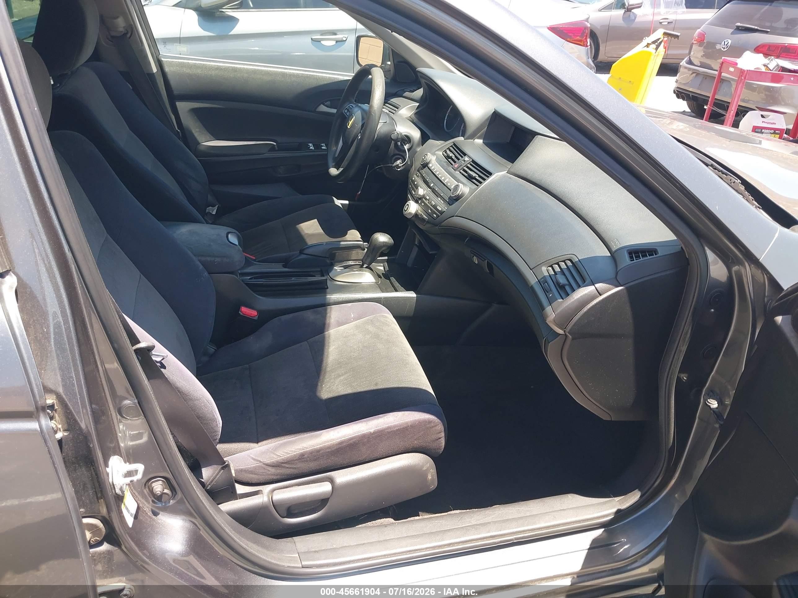 2010 Honda Accord 2.4 Lx Gray vin: 1HGCP2F39AA081390