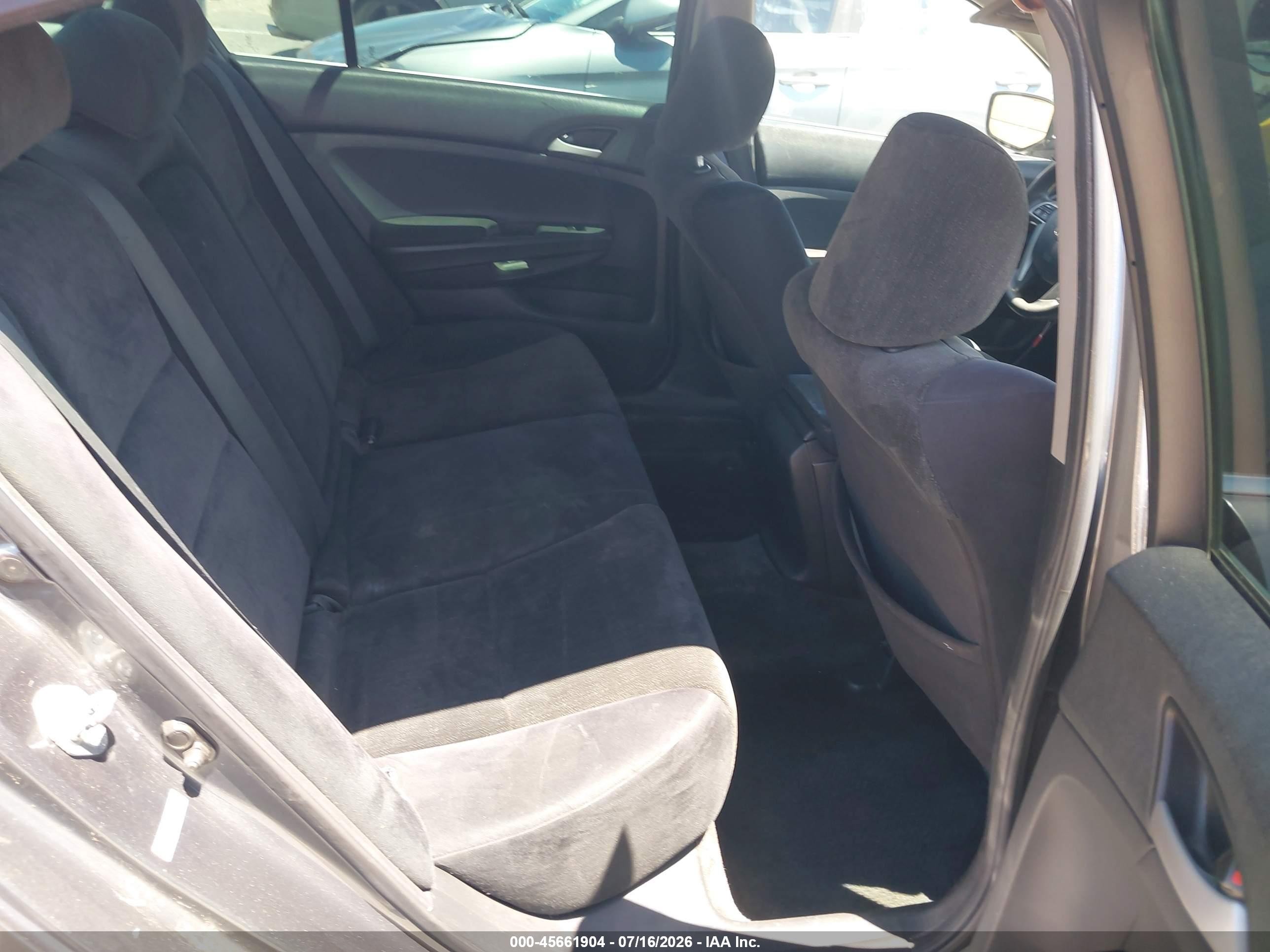 2010 Honda Accord 2.4 Lx Gray vin: 1HGCP2F39AA081390