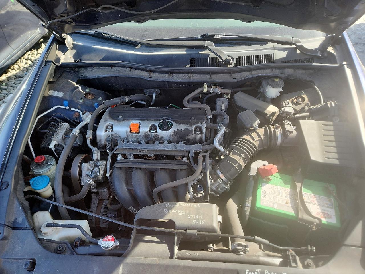2010 Honda Accord Lx Blue vin: 1HGCP2F39AA082538