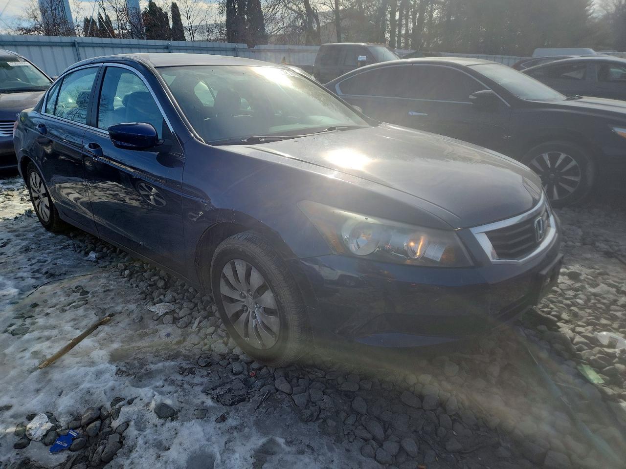 2010 Honda Accord Lx Blue vin: 1HGCP2F39AA082538
