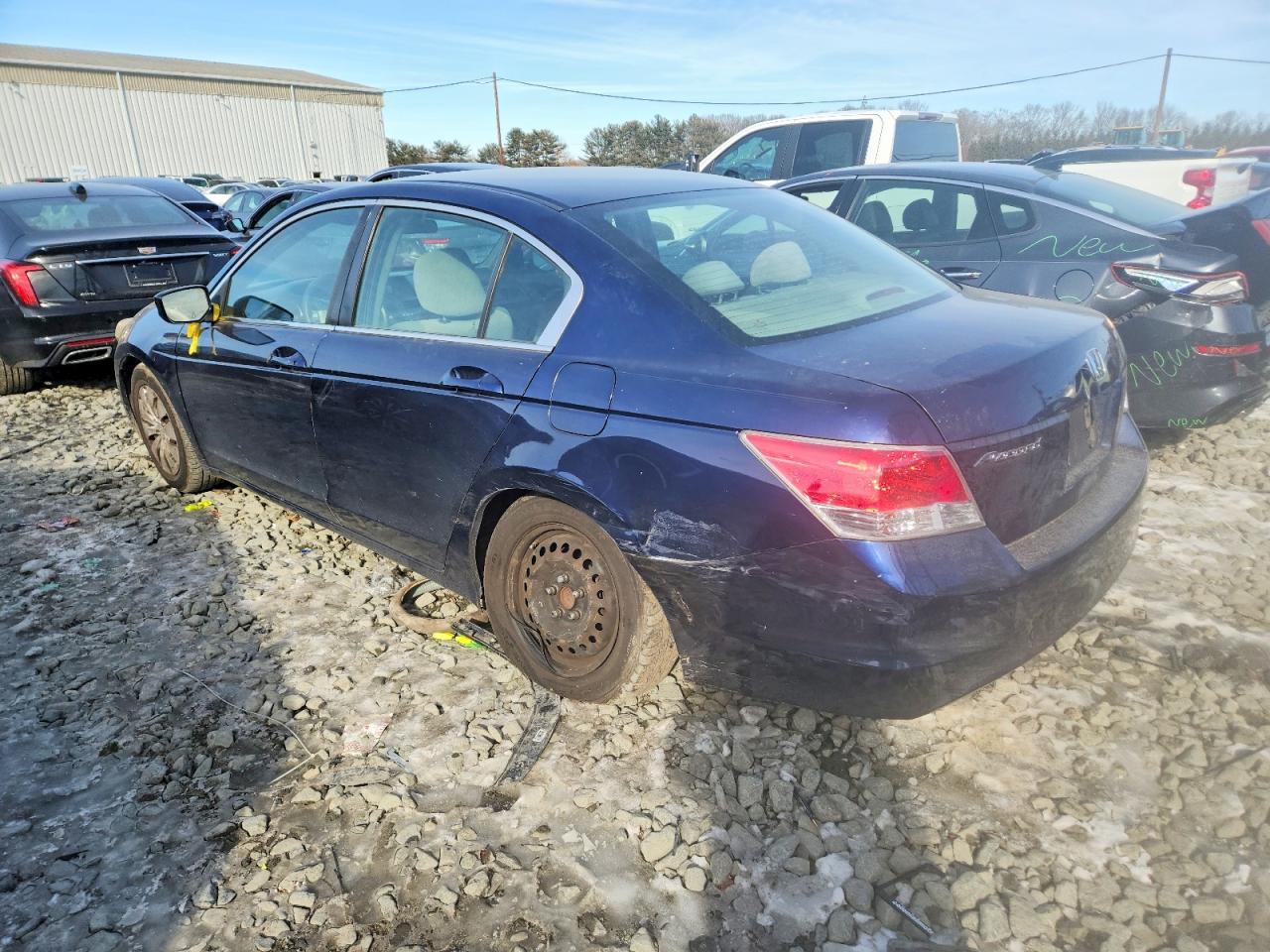 2010 Honda Accord Lx Blue vin: 1HGCP2F39AA082538