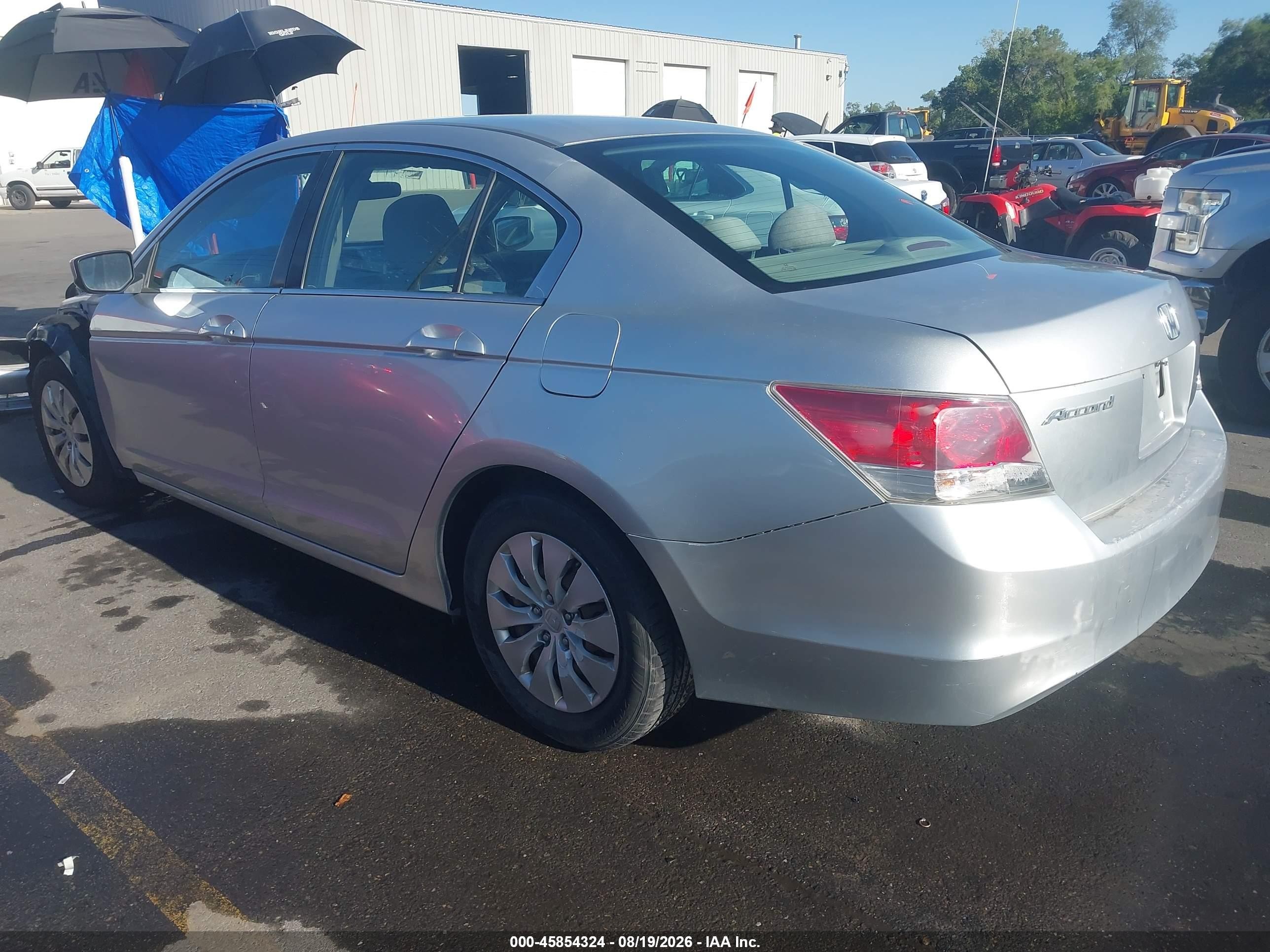 2010 Honda Accord 2.4 Lx Silver vin: 1HGCP2F39AA091501