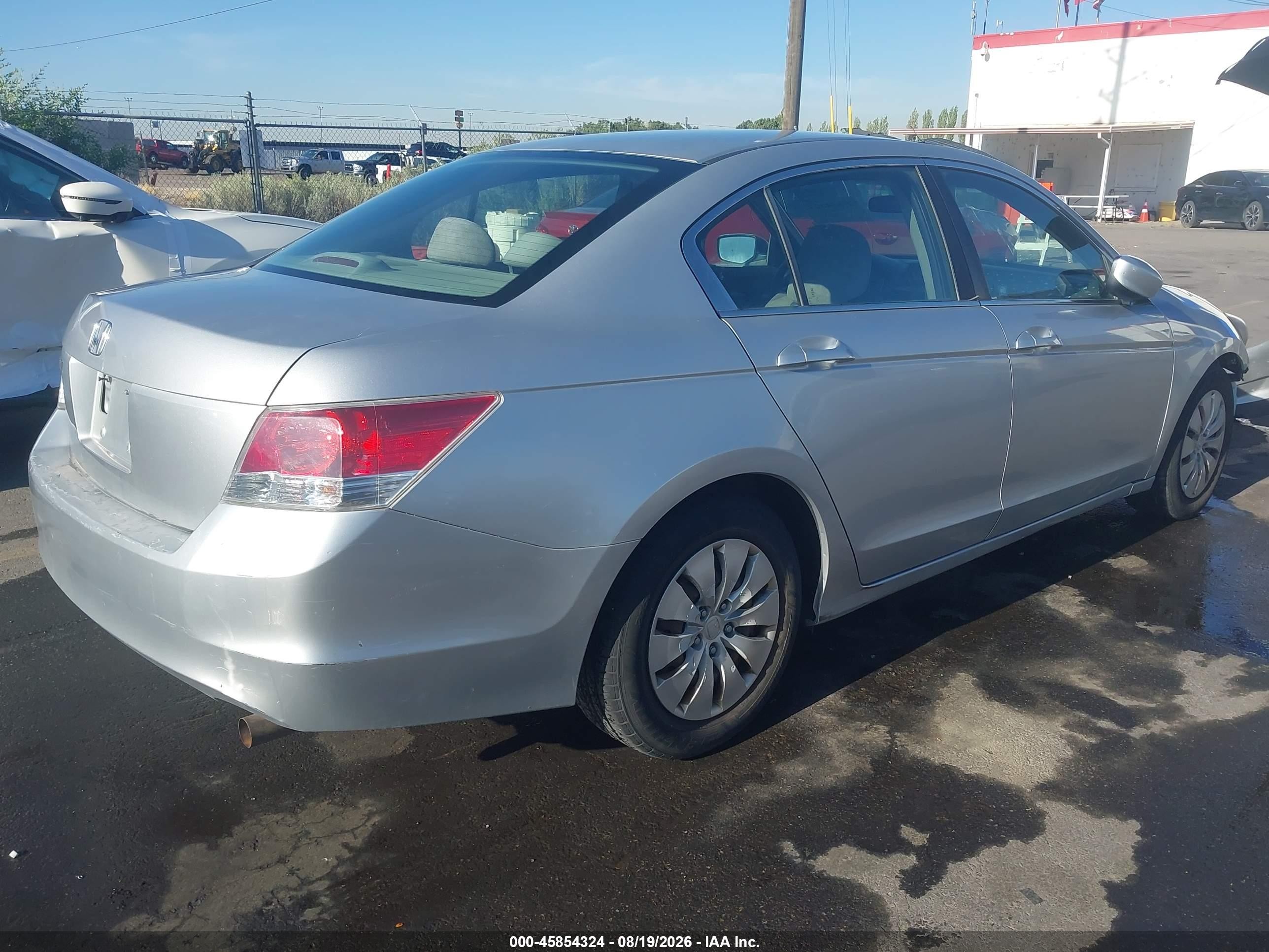 2010 Honda Accord 2.4 Lx Silver vin: 1HGCP2F39AA091501
