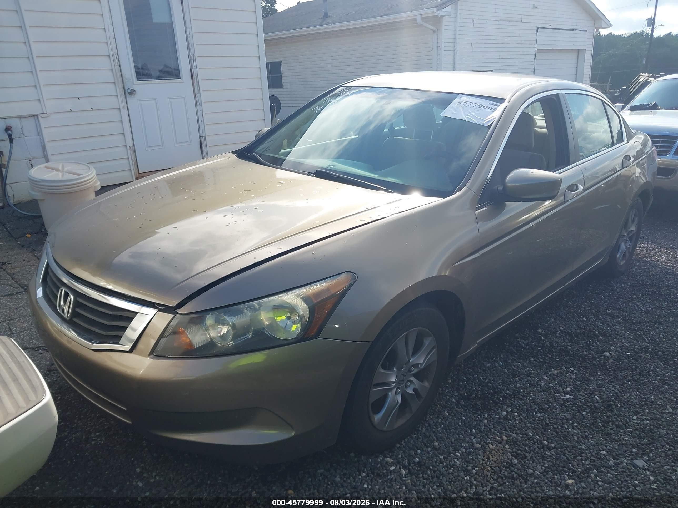 2010 Honda Accord 2.4 Lx Gold vin: 1HGCP2F39AA100262