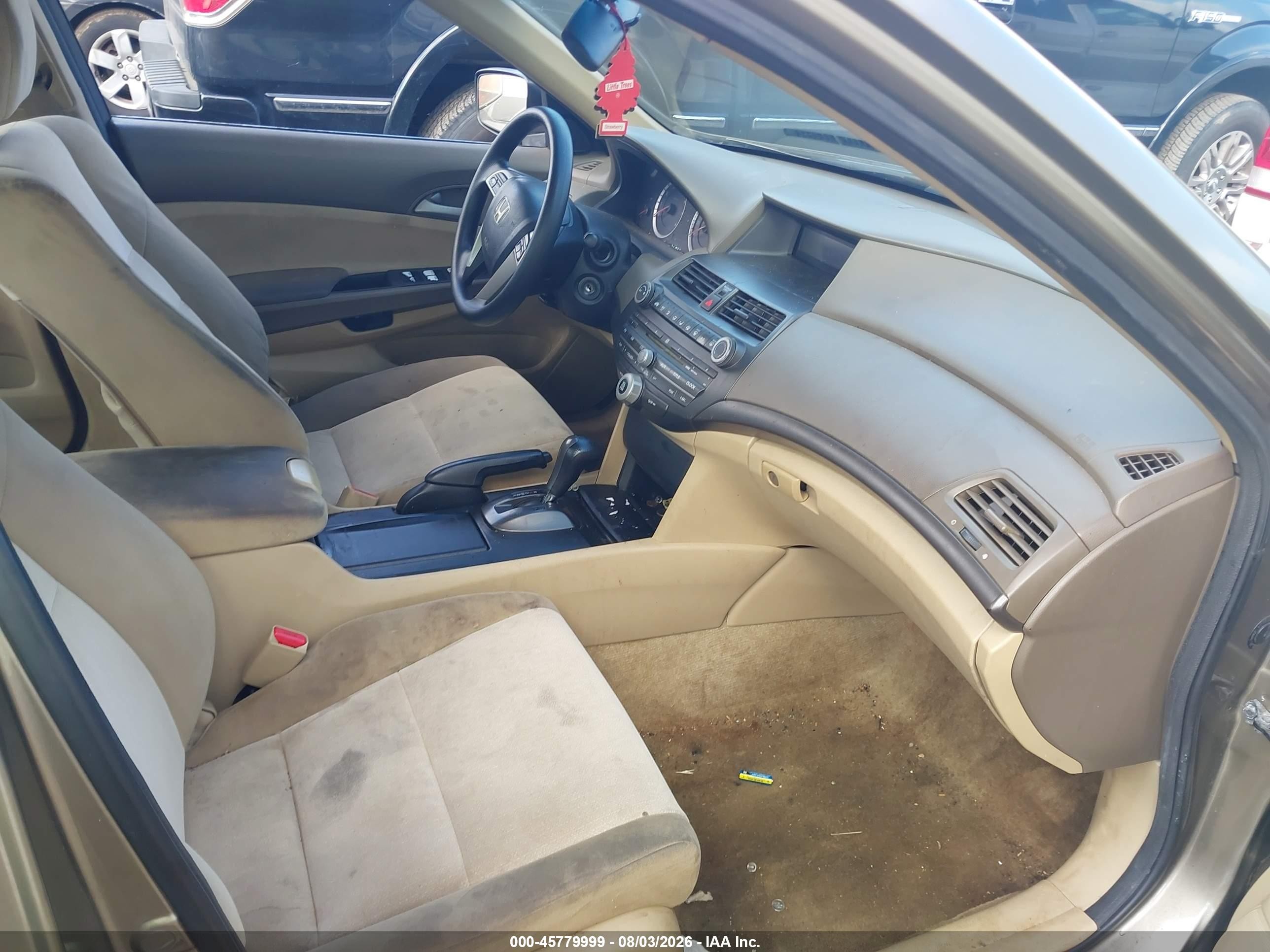2010 Honda Accord 2.4 Lx Gold vin: 1HGCP2F39AA100262