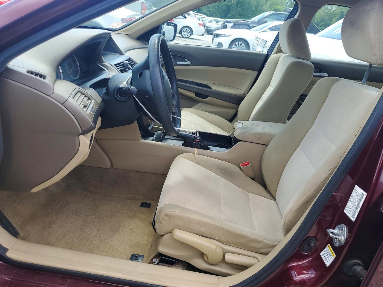 2010 Honda Accord Lx Maroon vin: 1HGCP2F39AA102884