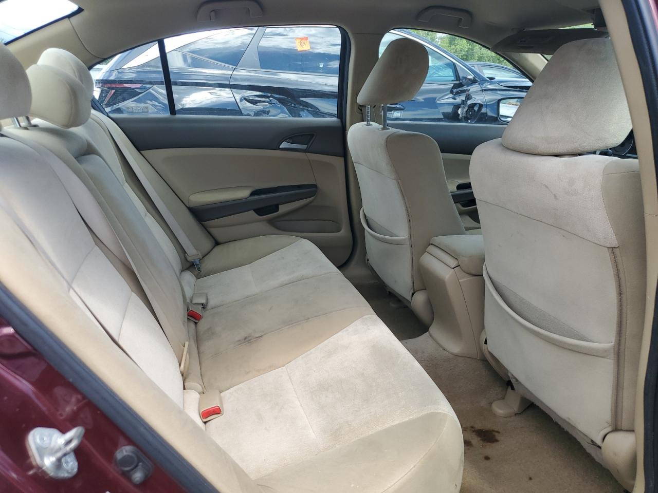 2010 Honda Accord Lx Maroon vin: 1HGCP2F39AA102884