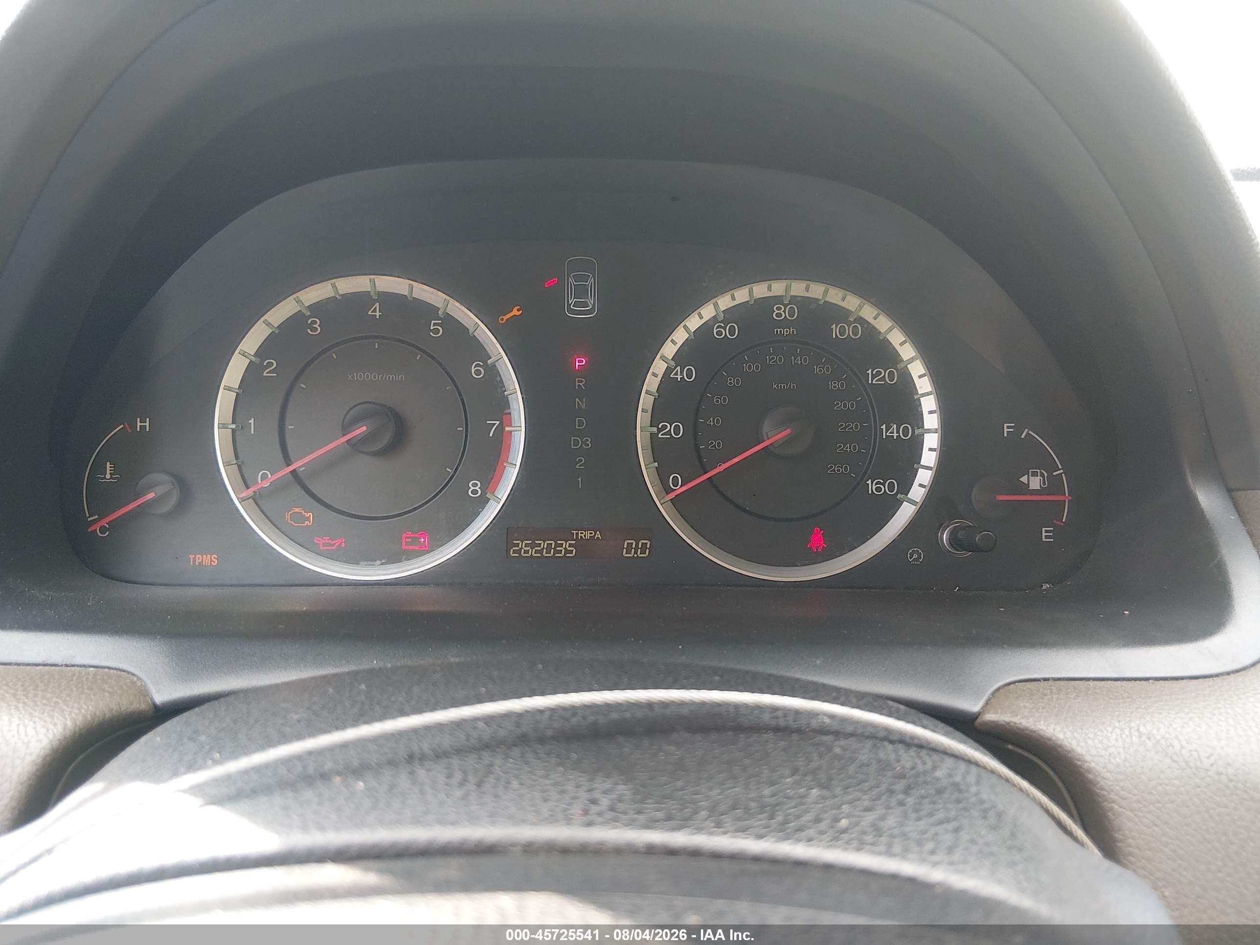 2010 Honda Accord 2.4 Lx Красный vin: 1HGCP2F39AA111648