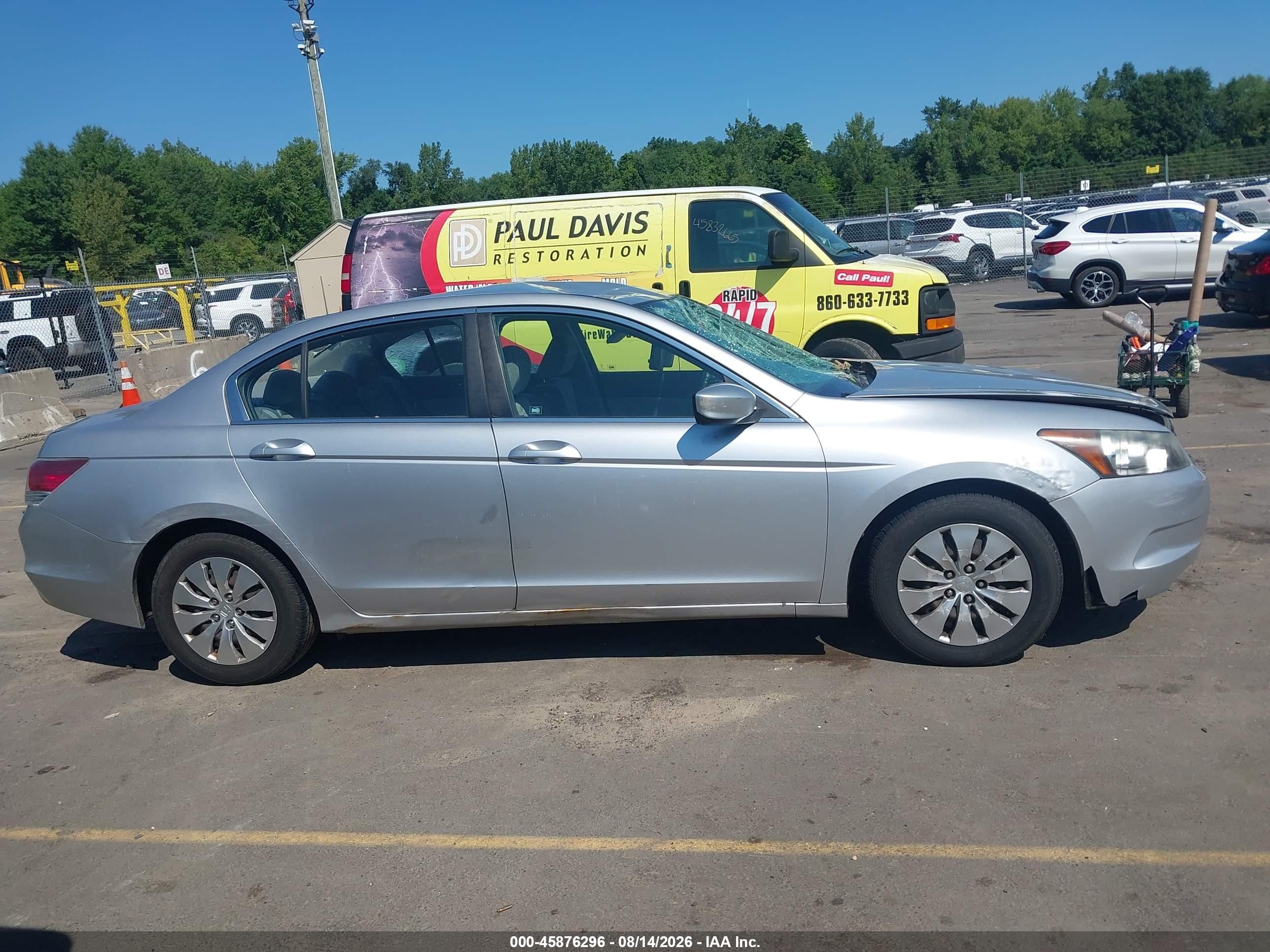 2010 Honda Accord 2.4 Lx Silver vin: 1HGCP2F39AA121466