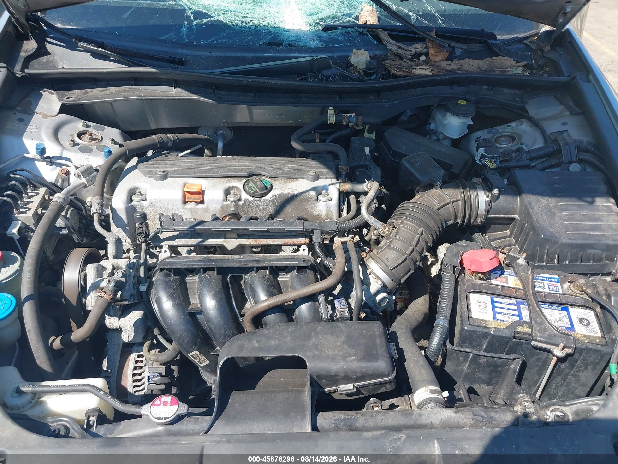 2010 Honda Accord 2.4 Lx Silver vin: 1HGCP2F39AA121466