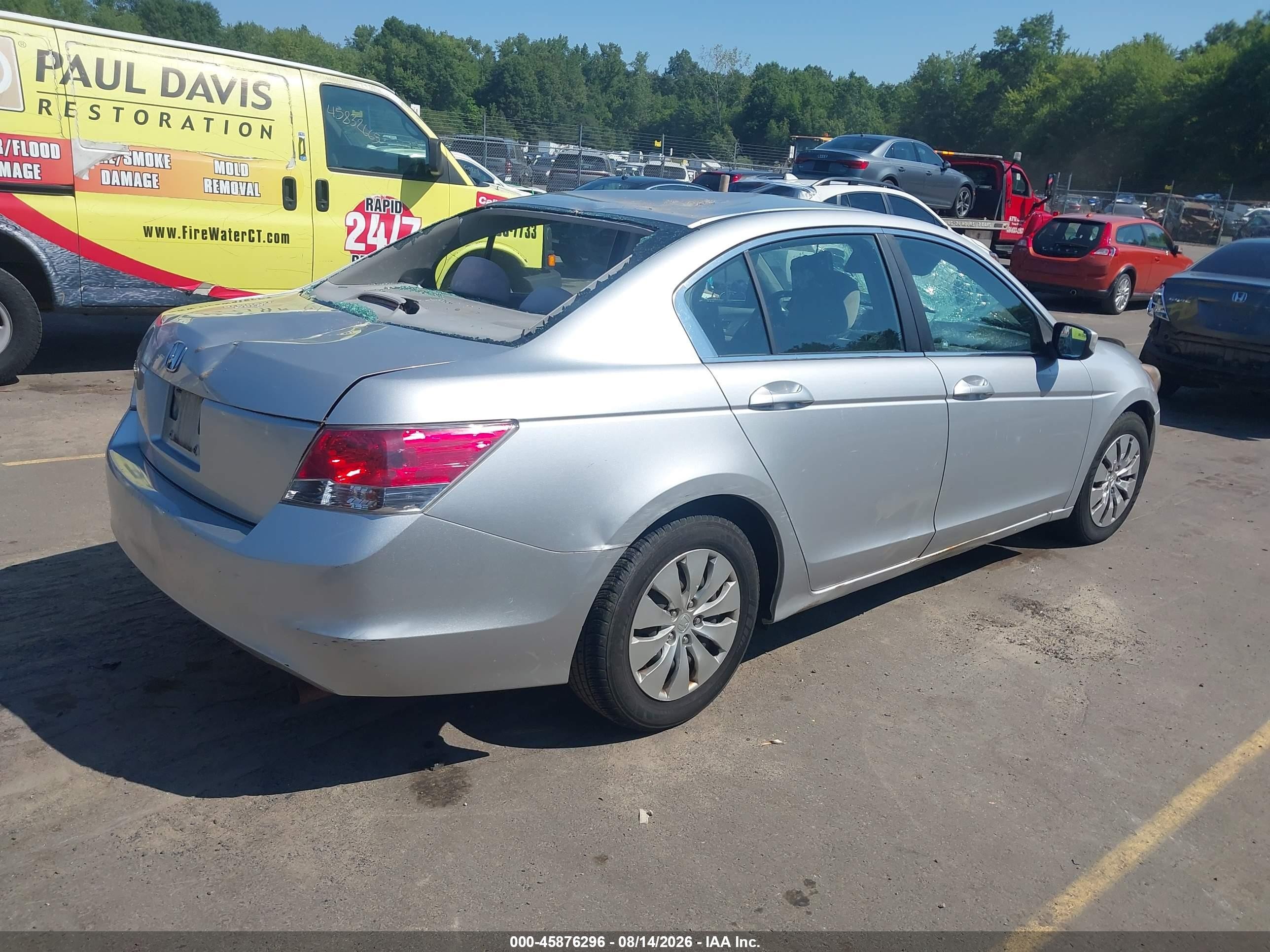 2010 Honda Accord 2.4 Lx Silver vin: 1HGCP2F39AA121466
