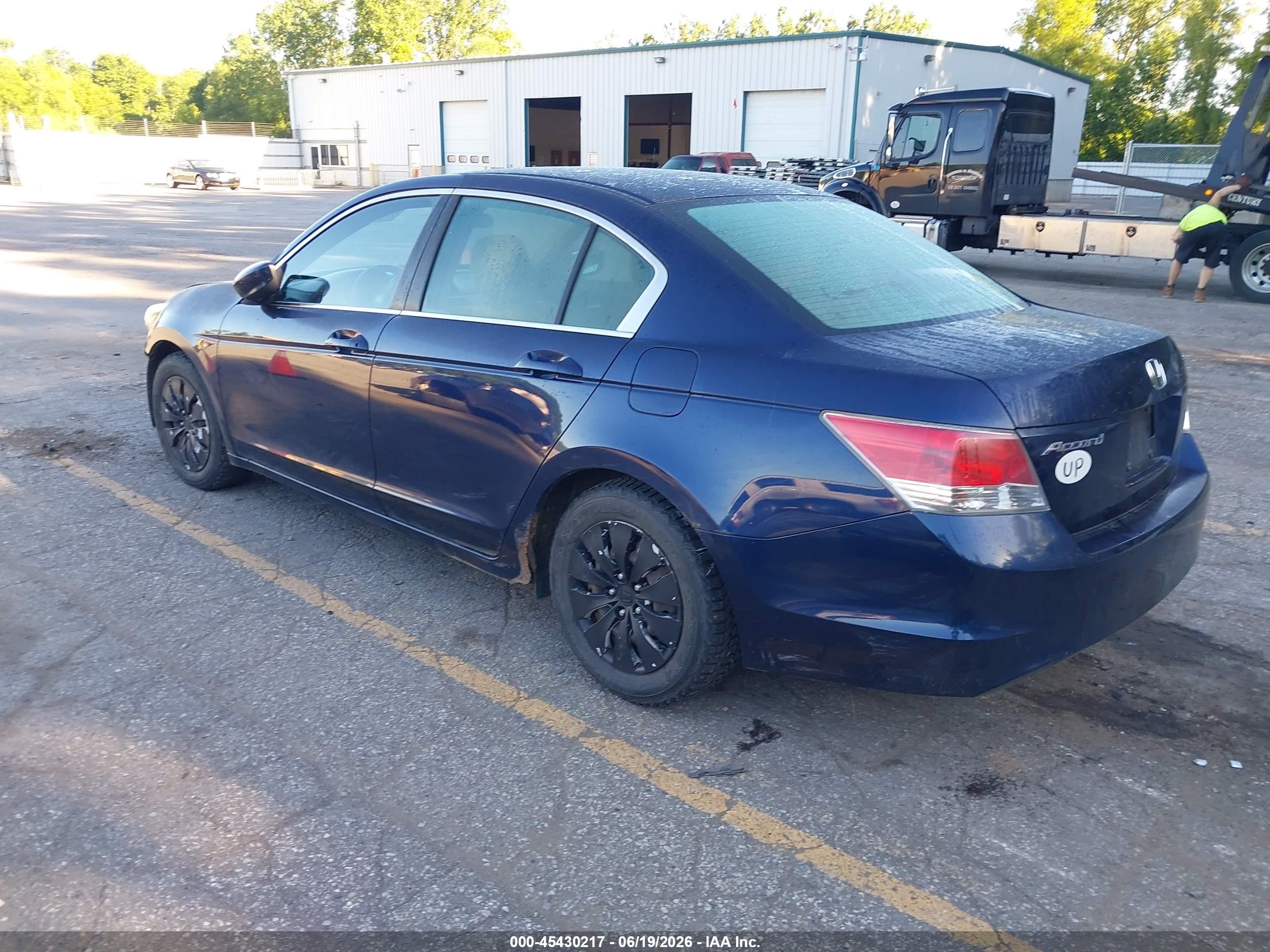 2010 Honda Accord 2.4 Lx Navy vin: 1HGCP2F39AA130877