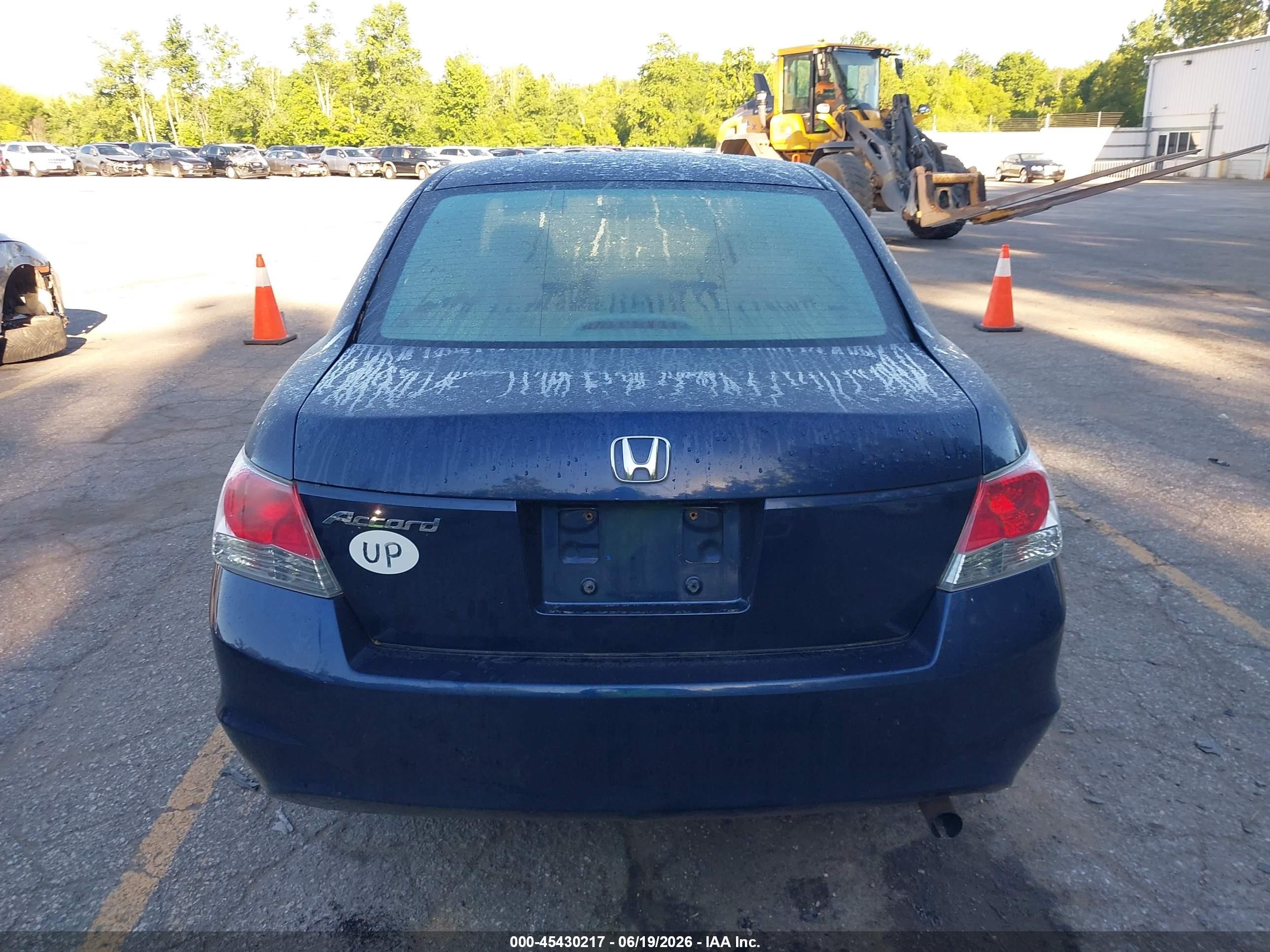2010 Honda Accord 2.4 Lx Navy vin: 1HGCP2F39AA130877