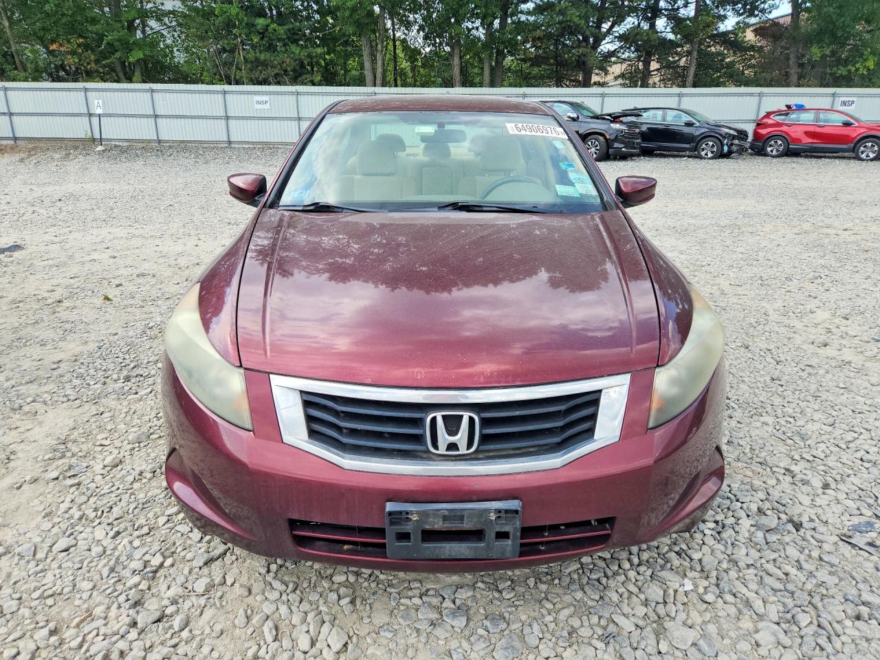 2010 Honda Accord Lx Maroon vin: 1HGCP2F39AA137747