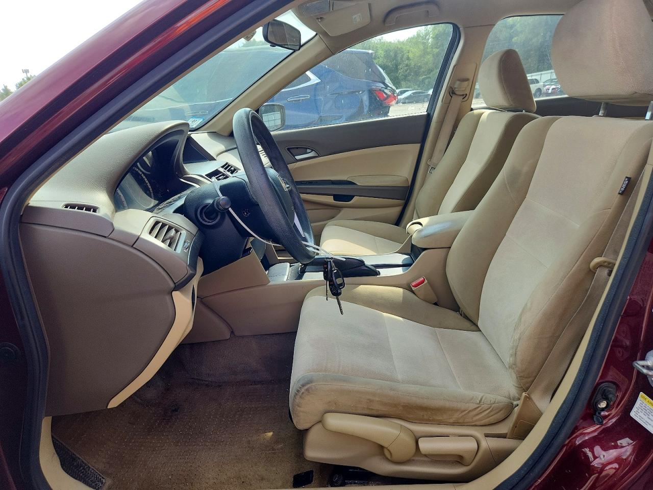 2010 Honda Accord Lx Maroon vin: 1HGCP2F39AA137747