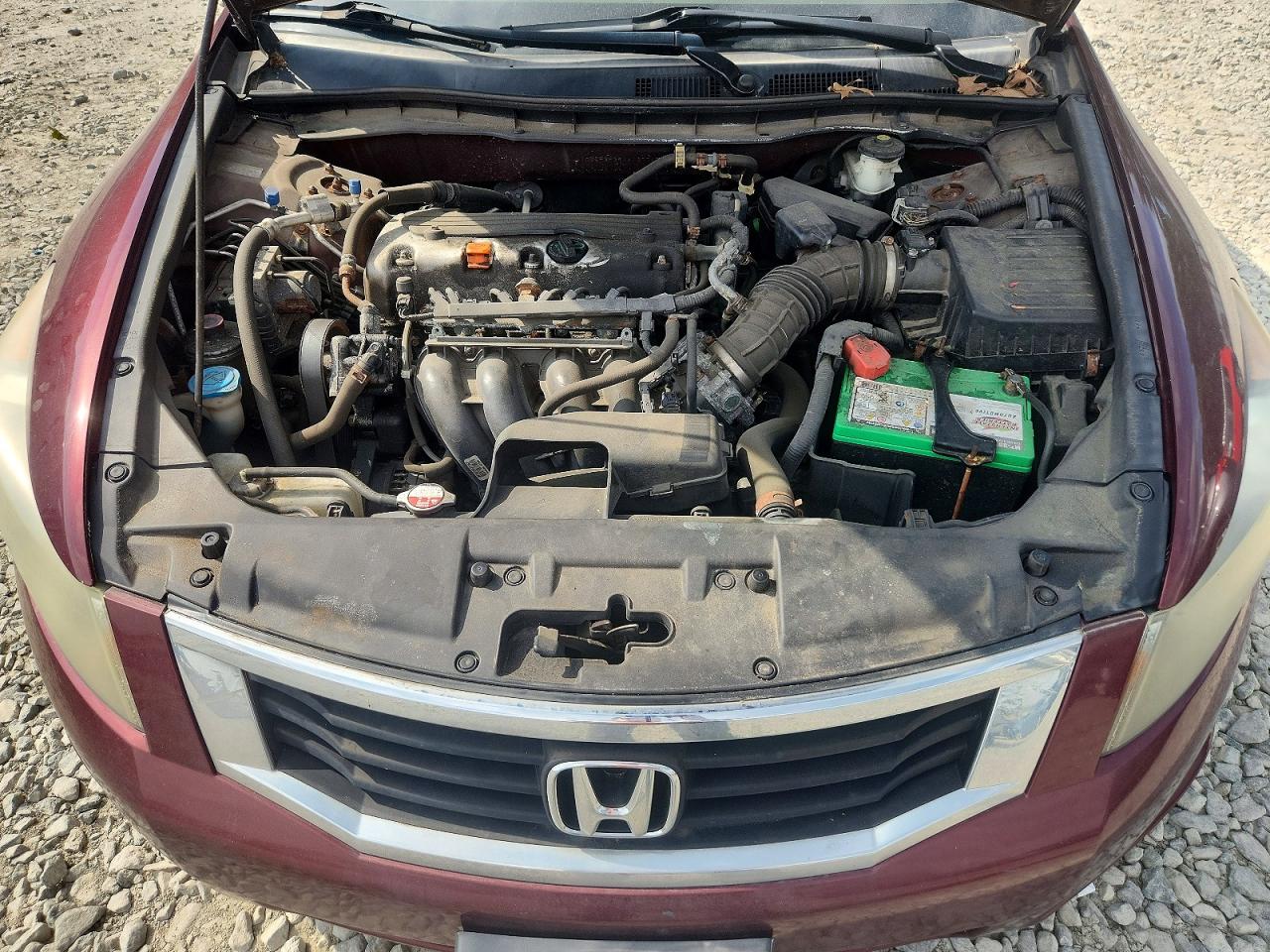 2010 Honda Accord Lx Maroon vin: 1HGCP2F39AA137747