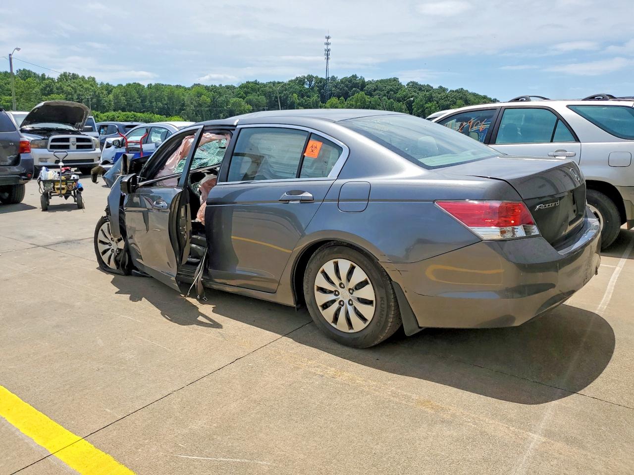 2010 Honda Accord Lx Beige vin: 1HGCP2F39AA141880