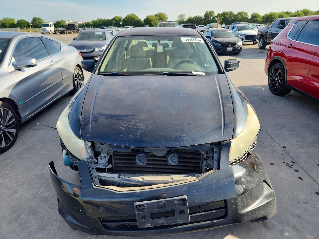 2010 Honda Accord Lx Black vin: 1HGCP2F39AA143807