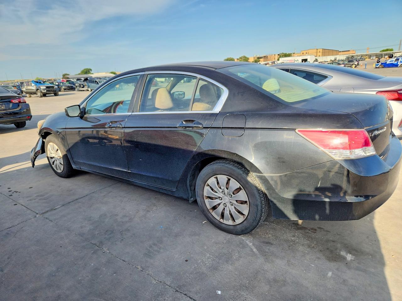 2010 Honda Accord Lx Black vin: 1HGCP2F39AA143807