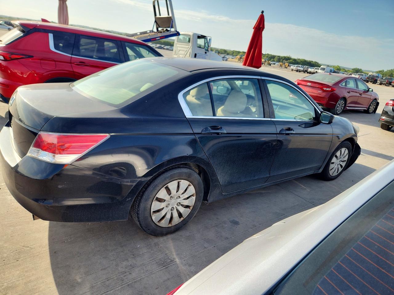 2010 Honda Accord Lx Black vin: 1HGCP2F39AA143807