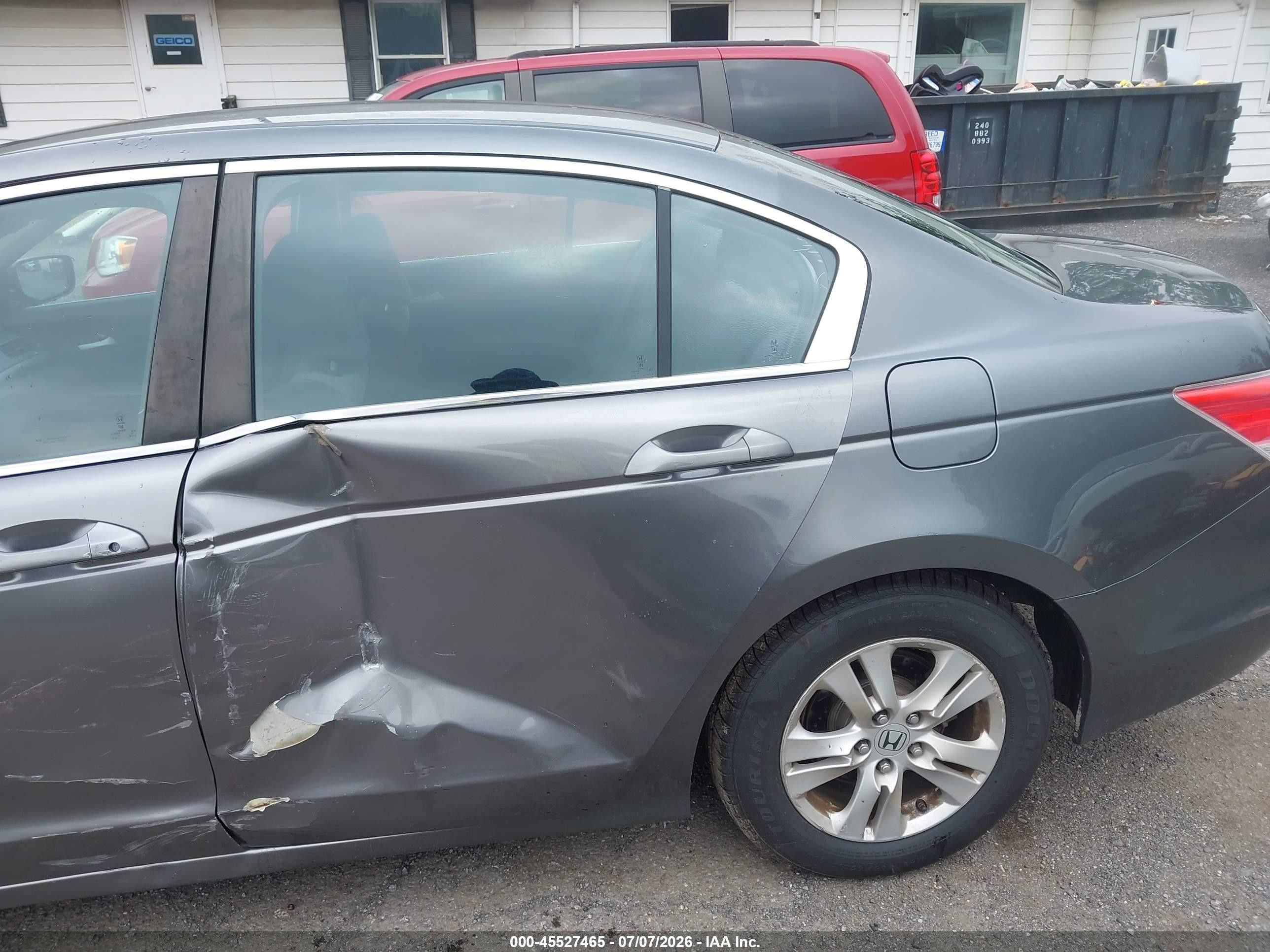 2010 Honda Accord 2.4 Lx Gray vin: 1HGCP2F39AA163975