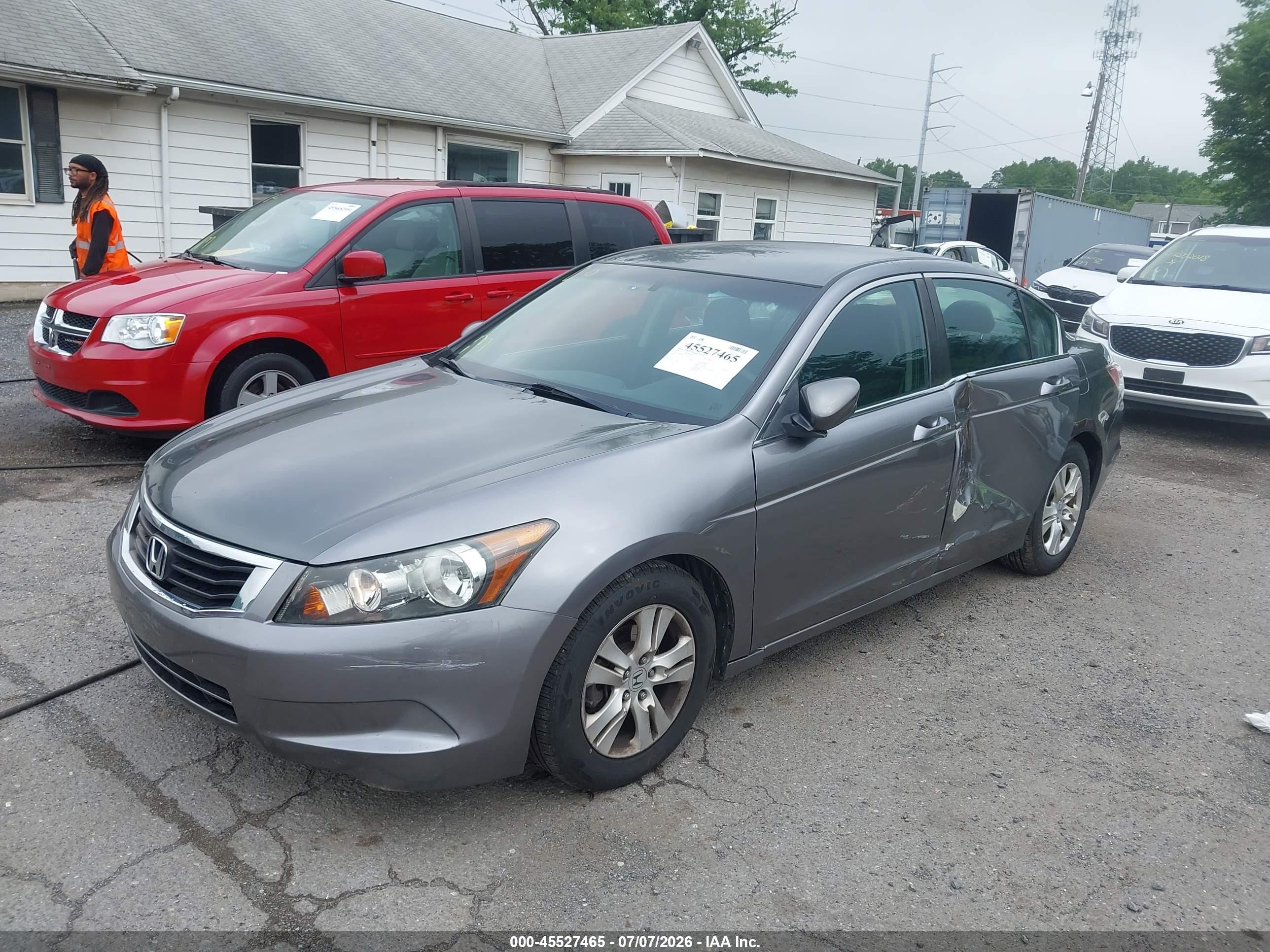 2010 Honda Accord 2.4 Lx Gray vin: 1HGCP2F39AA163975