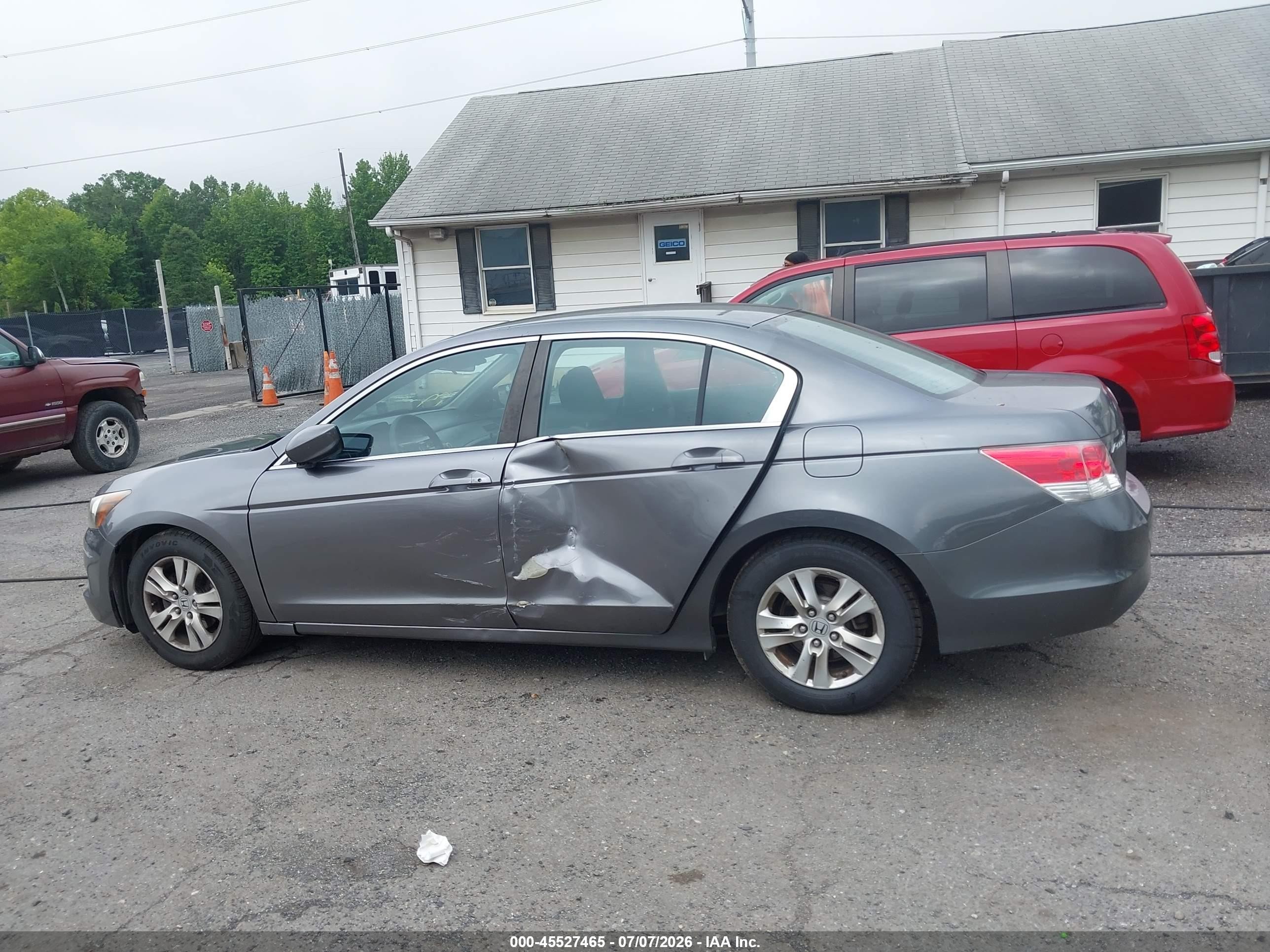 2010 Honda Accord 2.4 Lx Gray vin: 1HGCP2F39AA163975