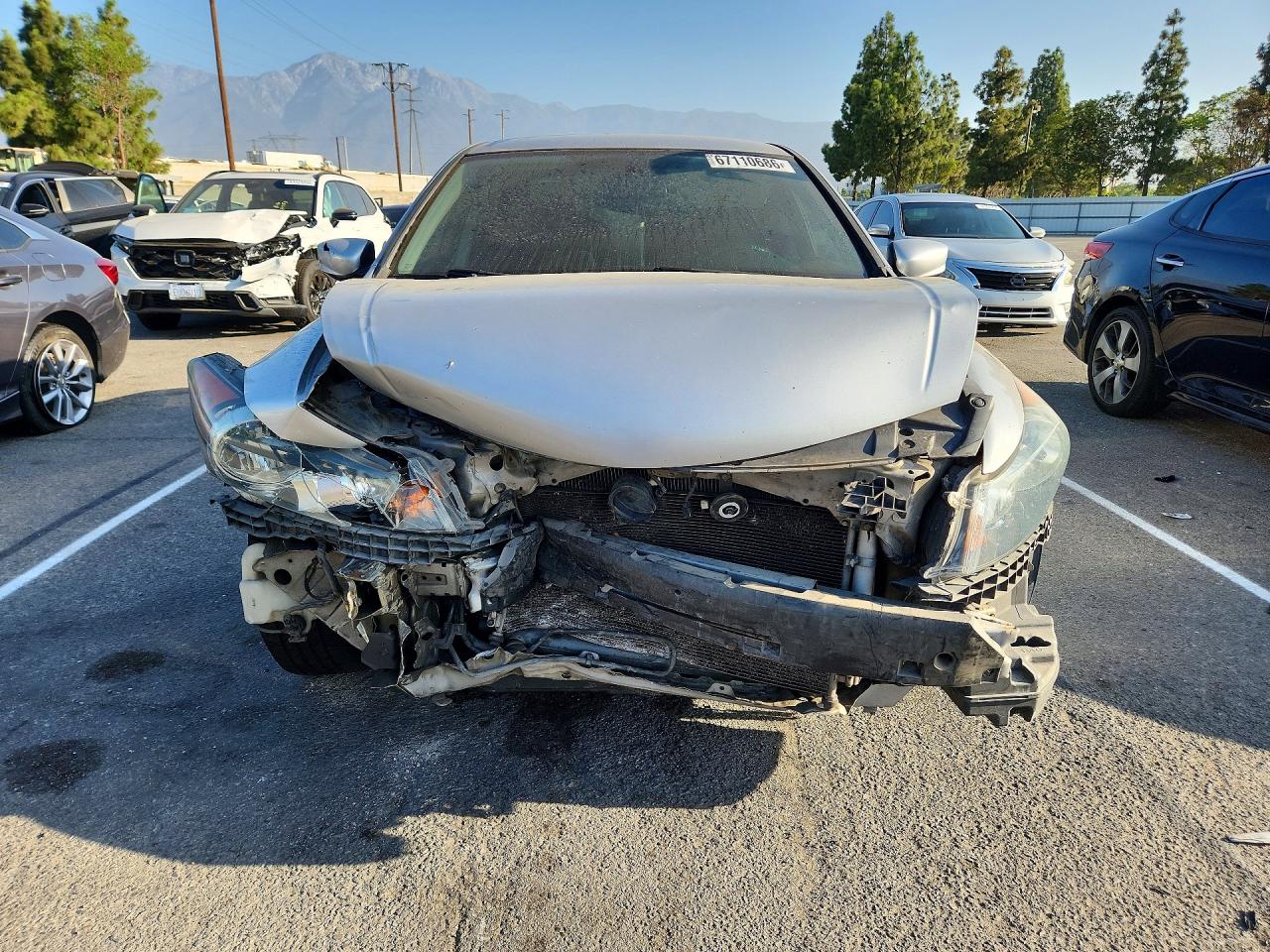 2010 Honda Accord Lx Серебряный vin: 1HGCP2F39AA173292