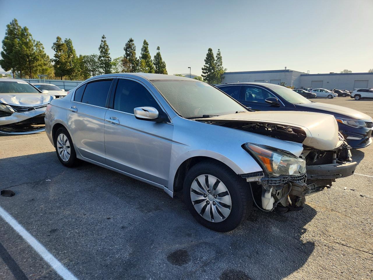 2010 Honda Accord Lx Серебряный vin: 1HGCP2F39AA173292
