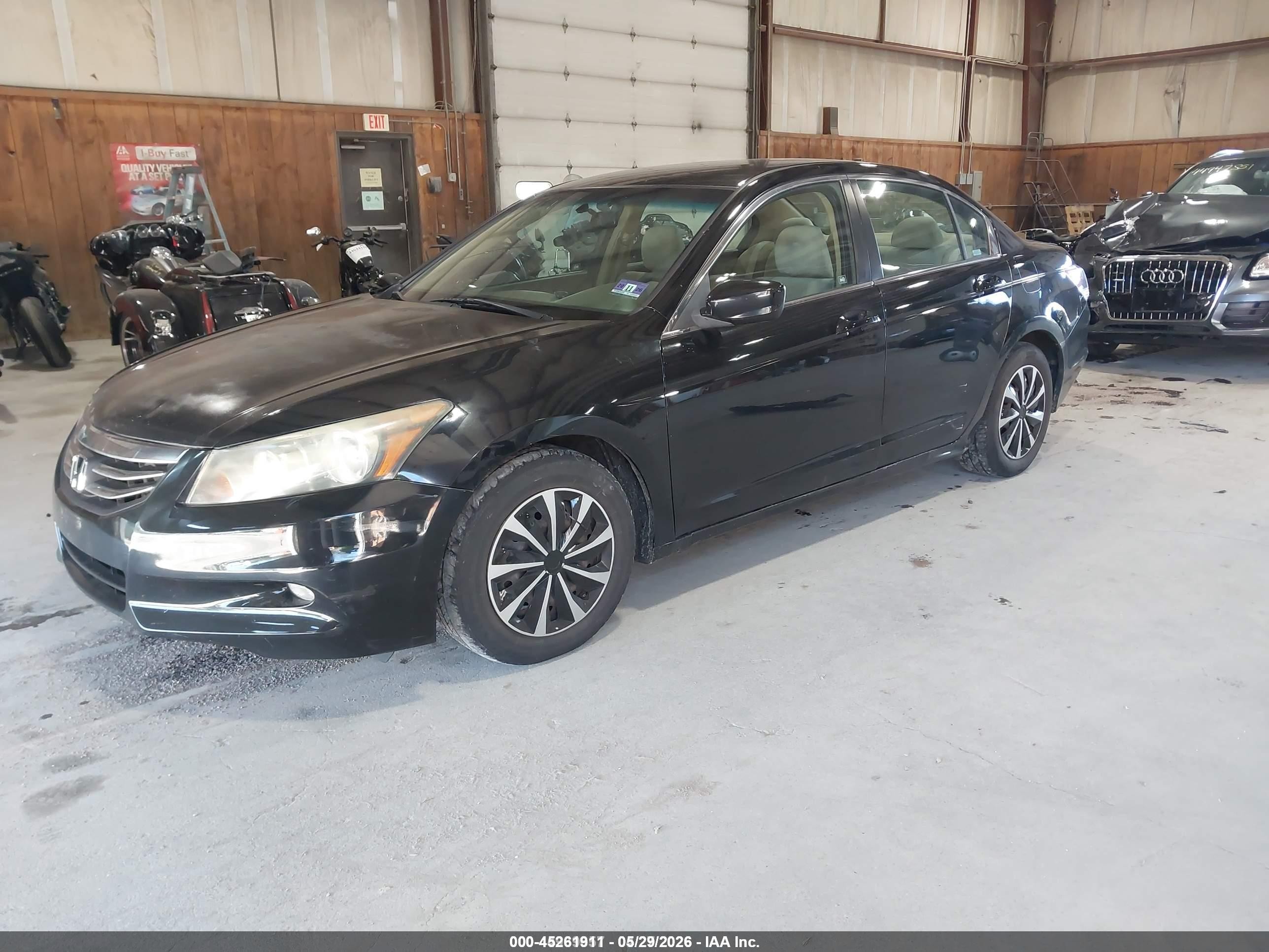 2010 Honda Accord 2.4 Lx Черный vin: 1HGCP2F39AA177357